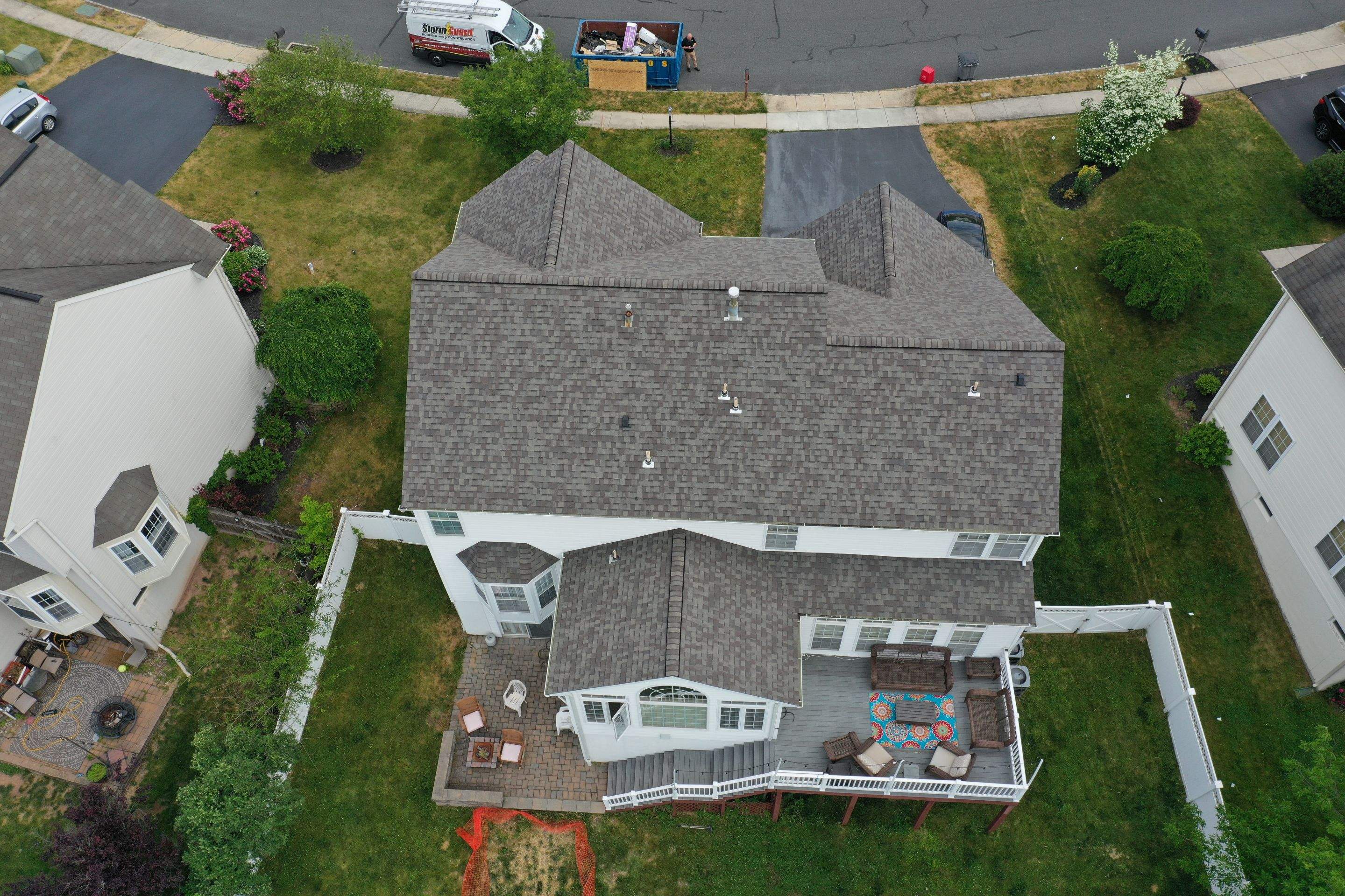 Roofing Installation using CertainTeed Landmark - Weathered Wood by Storm Guard of Ches-Mont PA