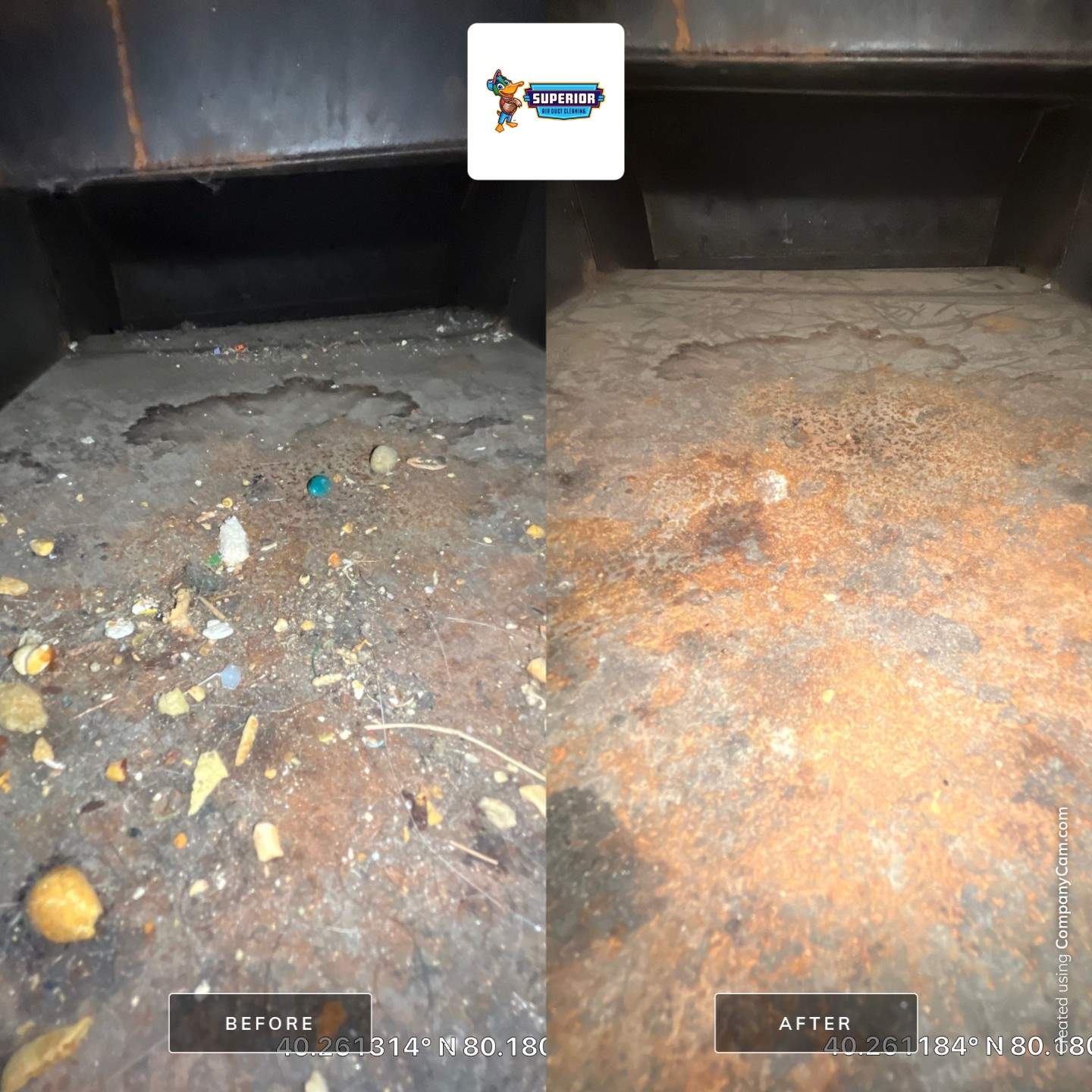 Air Duct Cleaning With a Vacuum Truck in Canonsburg, PA by Superior Air Duct Cleaning