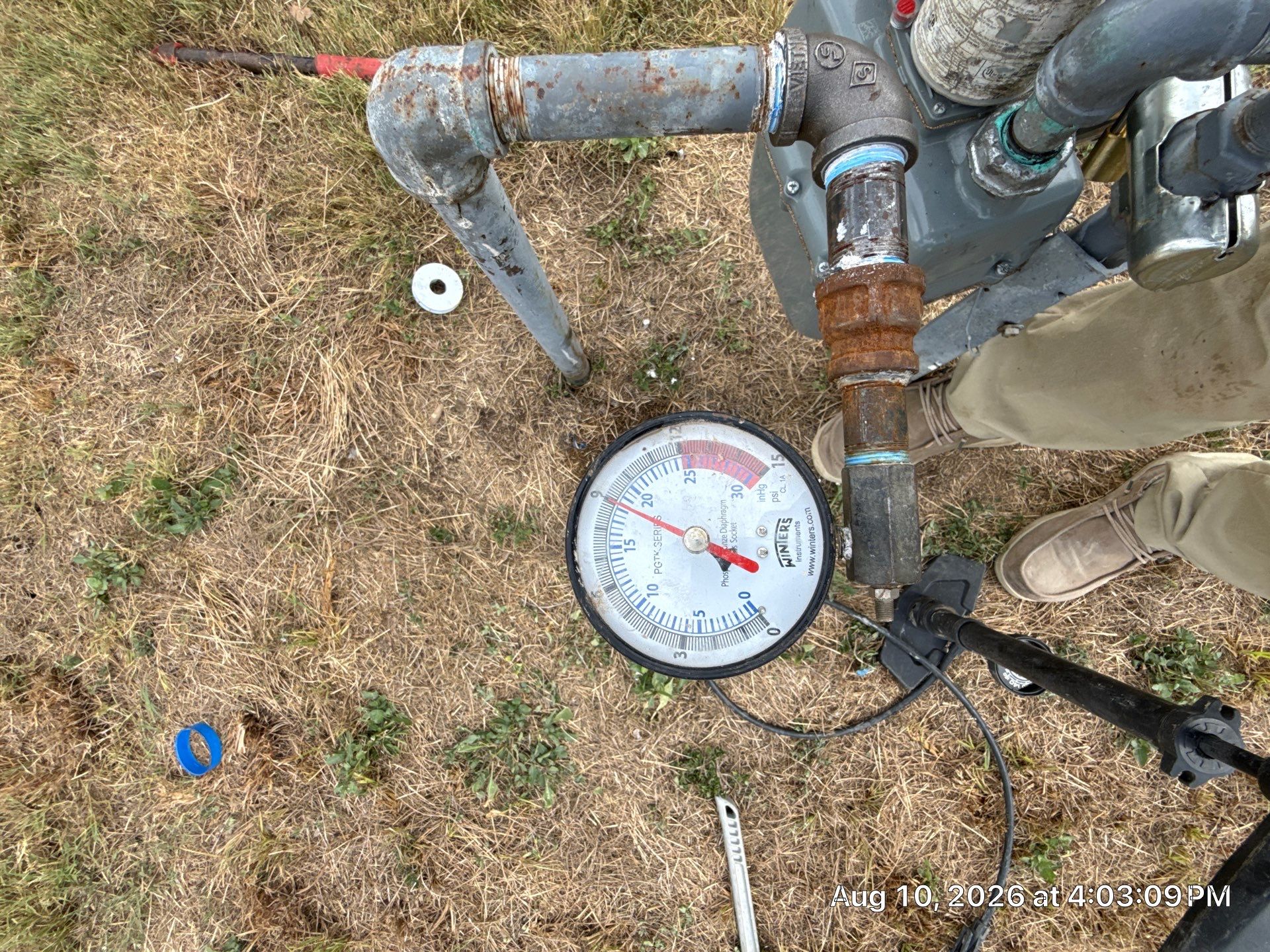 Gas Line Installation and Cast Iron Pipe Replacement in Calvert by 4L Contracting LLC