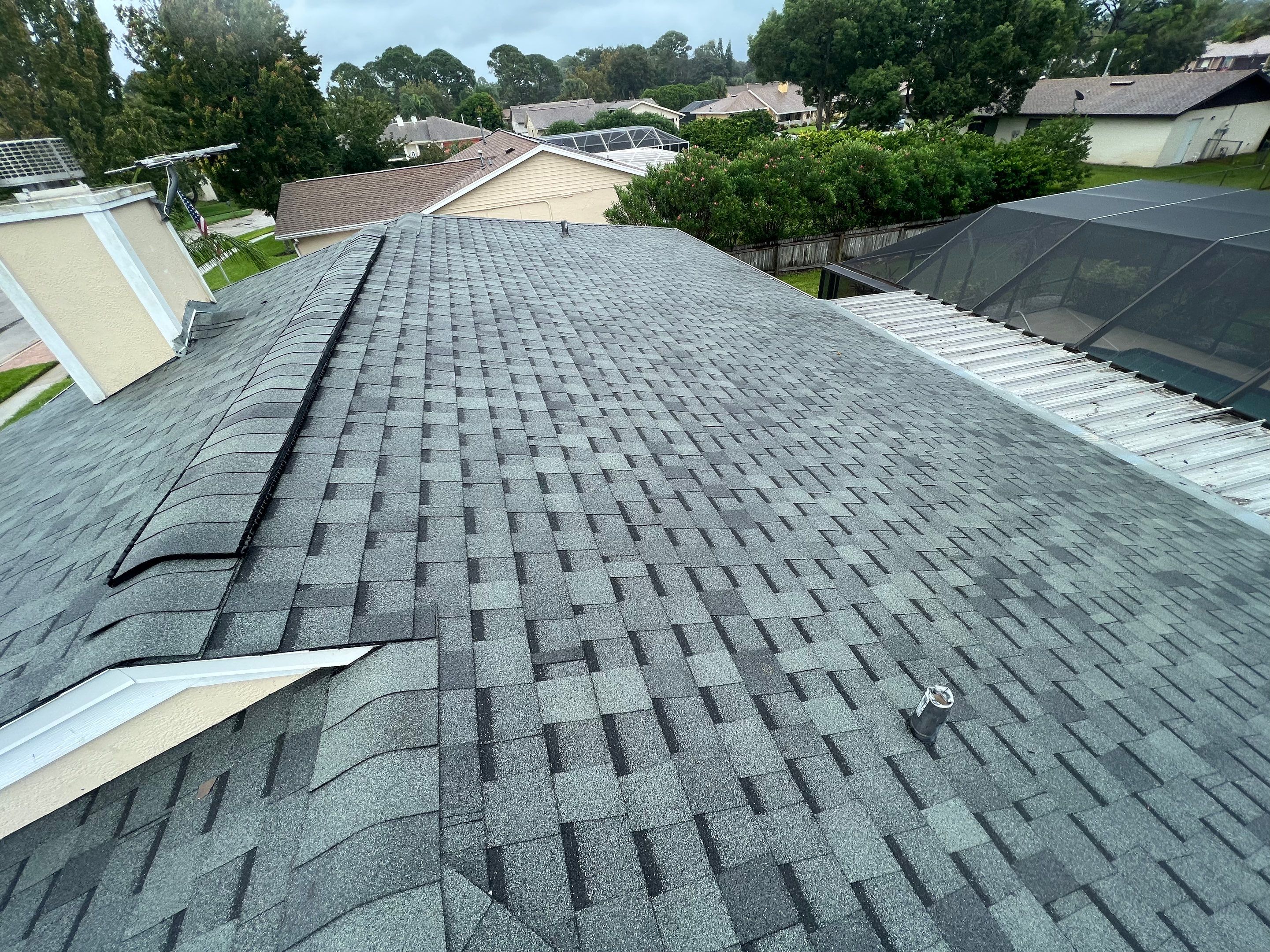 Shingle Reroof Replacement Daytona Beach FL by Pinnacle Roofing Group