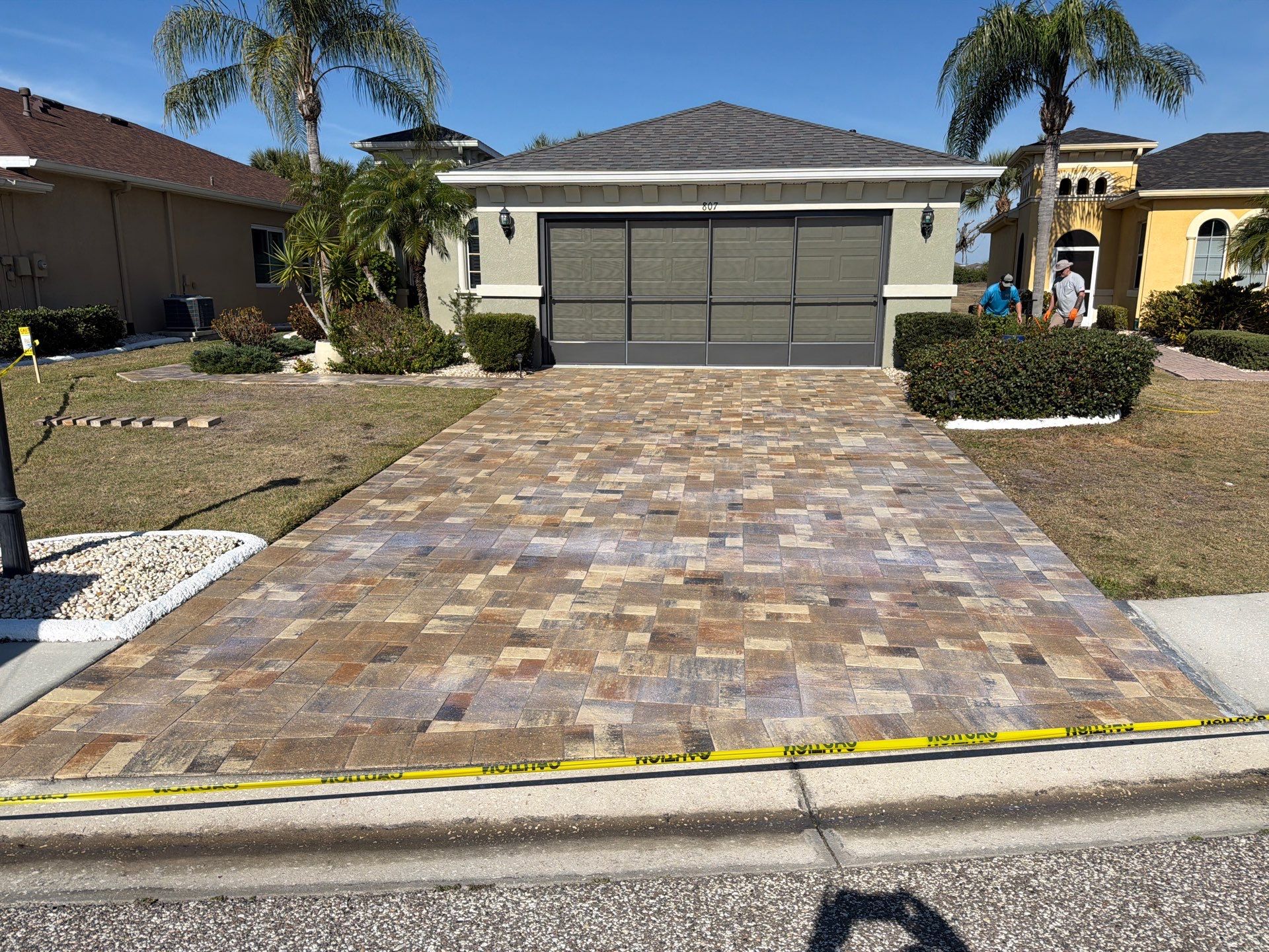 Paver Cleaning and Sealing in Sun City Center by Supreme Paver Experts