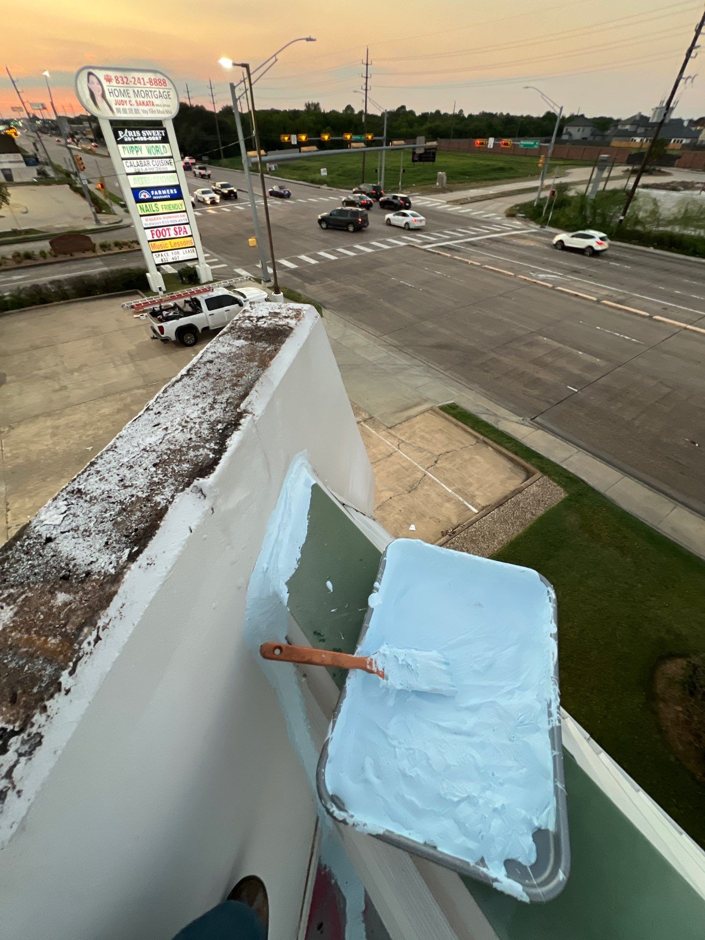 Commercial Roofing Repair using Customer requested products by Roof Repair Company