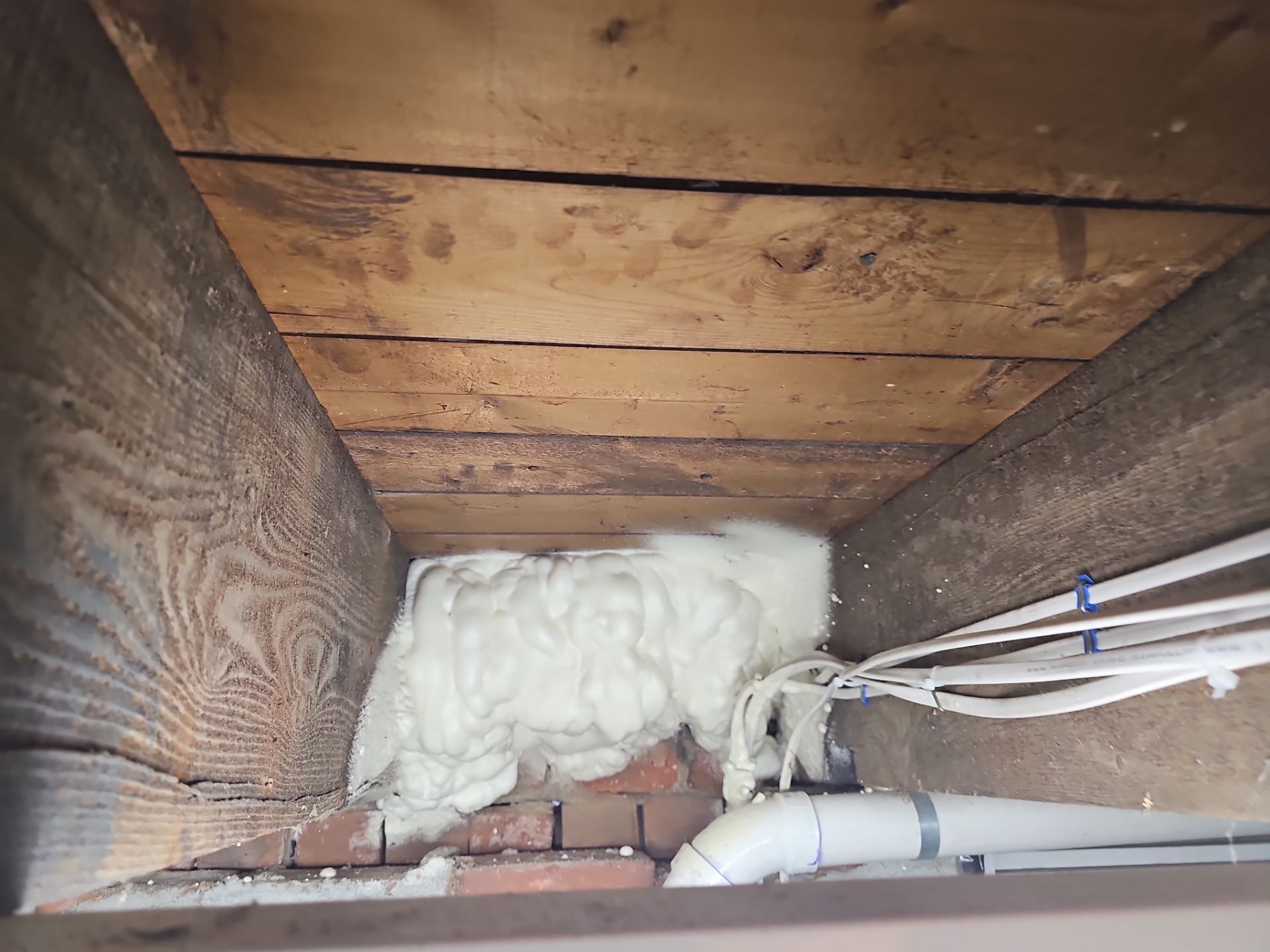 Attic Insulation using Open Cell Spray Foam by NYS Foam & Energy