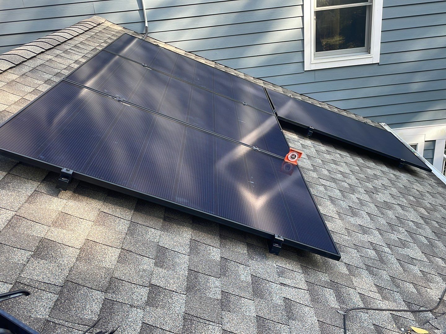 Solar Panel Installation using Solar Panels by Infinity Solar Systems