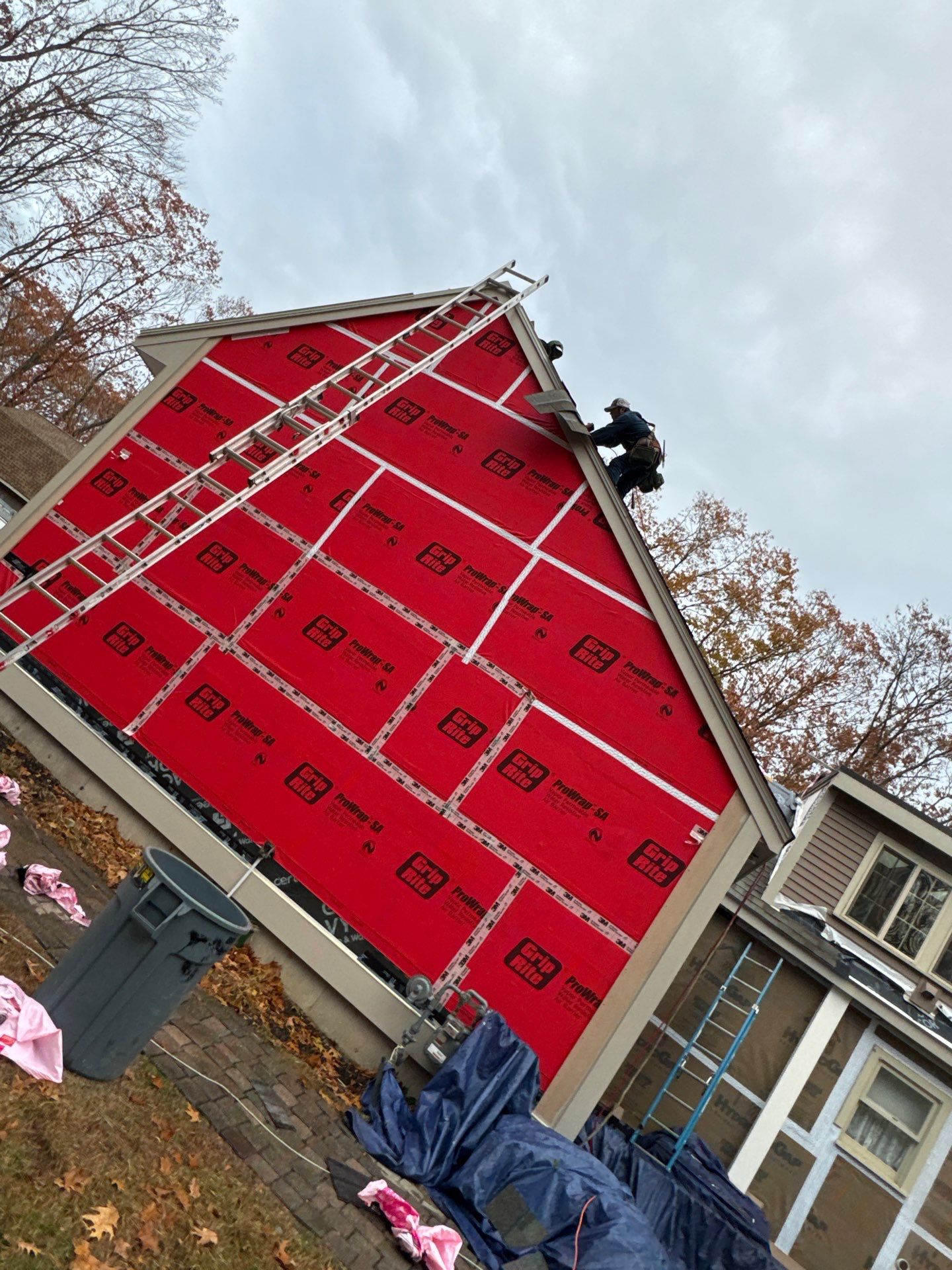 Complete House & Barn Roof with 13 Skylight Reflashing + EPDM Repairs by Mighty Dog Roofing of Greater Middlesex County