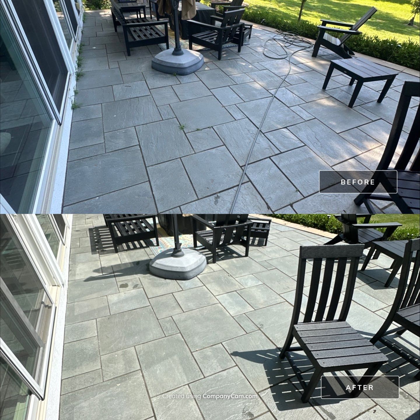 Project in Williams Bay by Simmons Power & Soft Washing