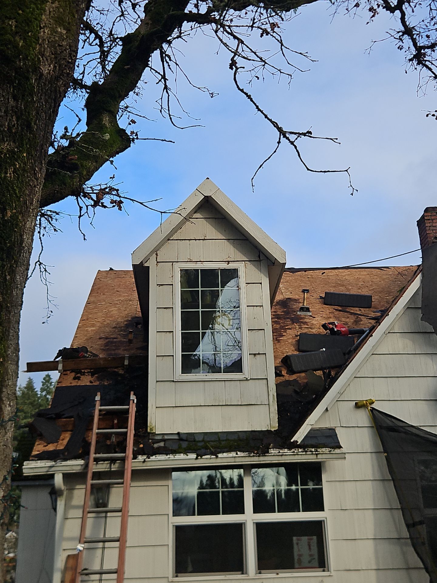 Residential Roofing Installation using IKO Dynasty (Color: Granite Black) by Orezona Building & Roofing Company, Inc.