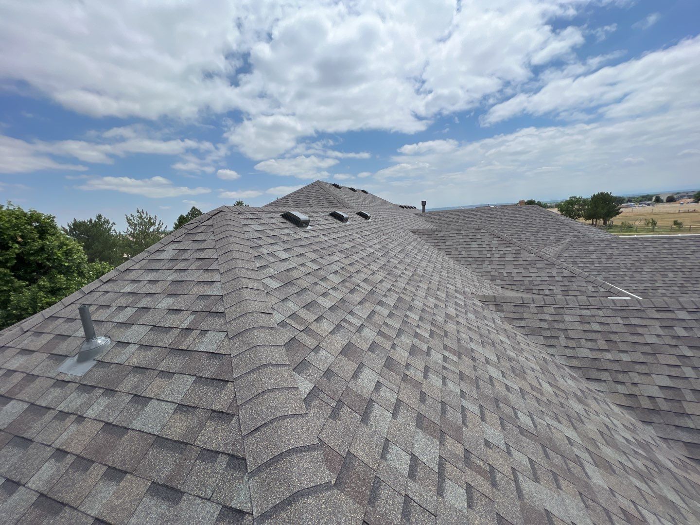 Residential Roofing Installation using Owens Corning TruDefinition - Driftwood  by A to Z Roofing