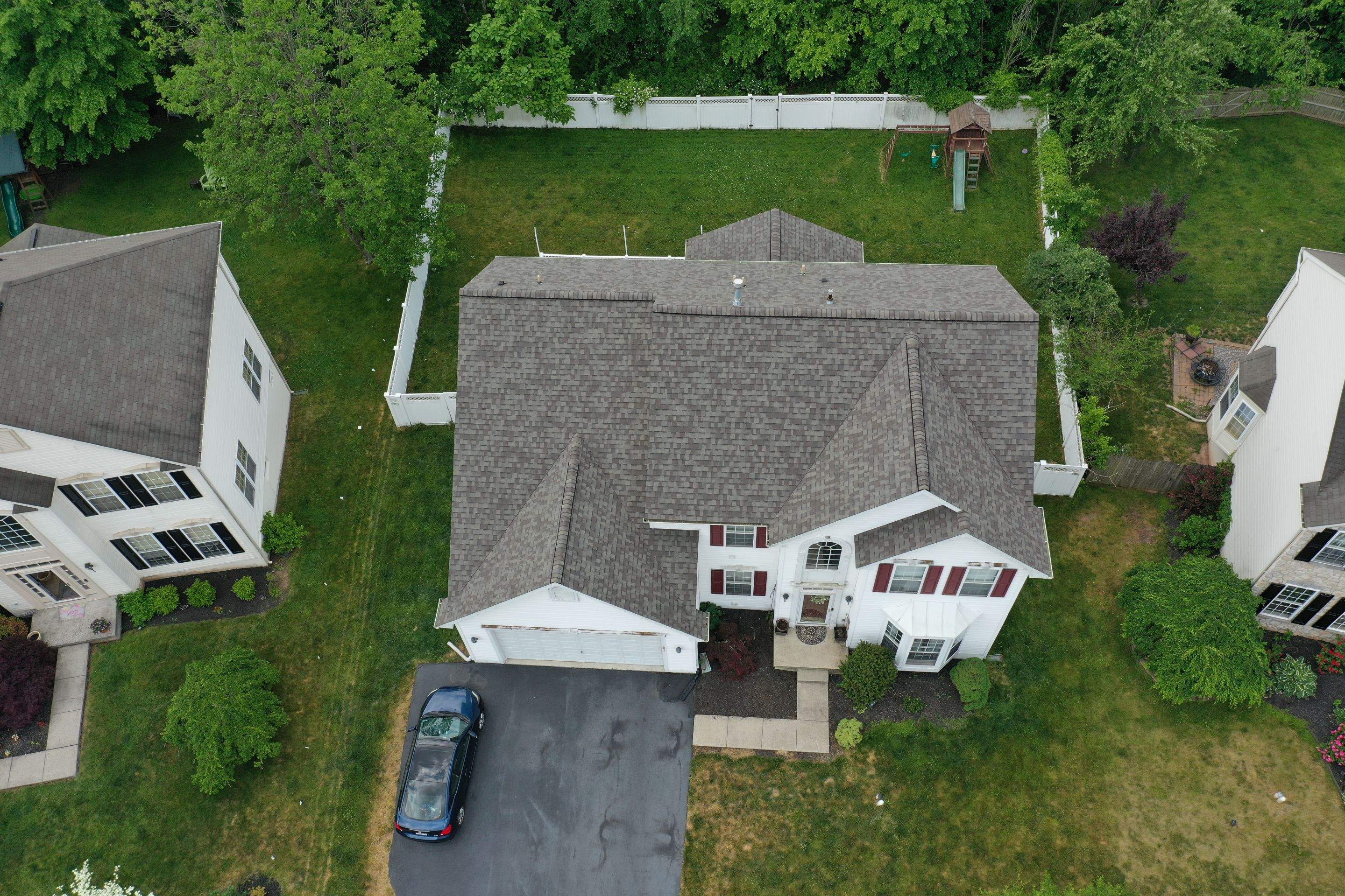 Roofing Installation using CertainTeed Landmark - Weathered Wood by Storm Guard of Ches-Mont PA