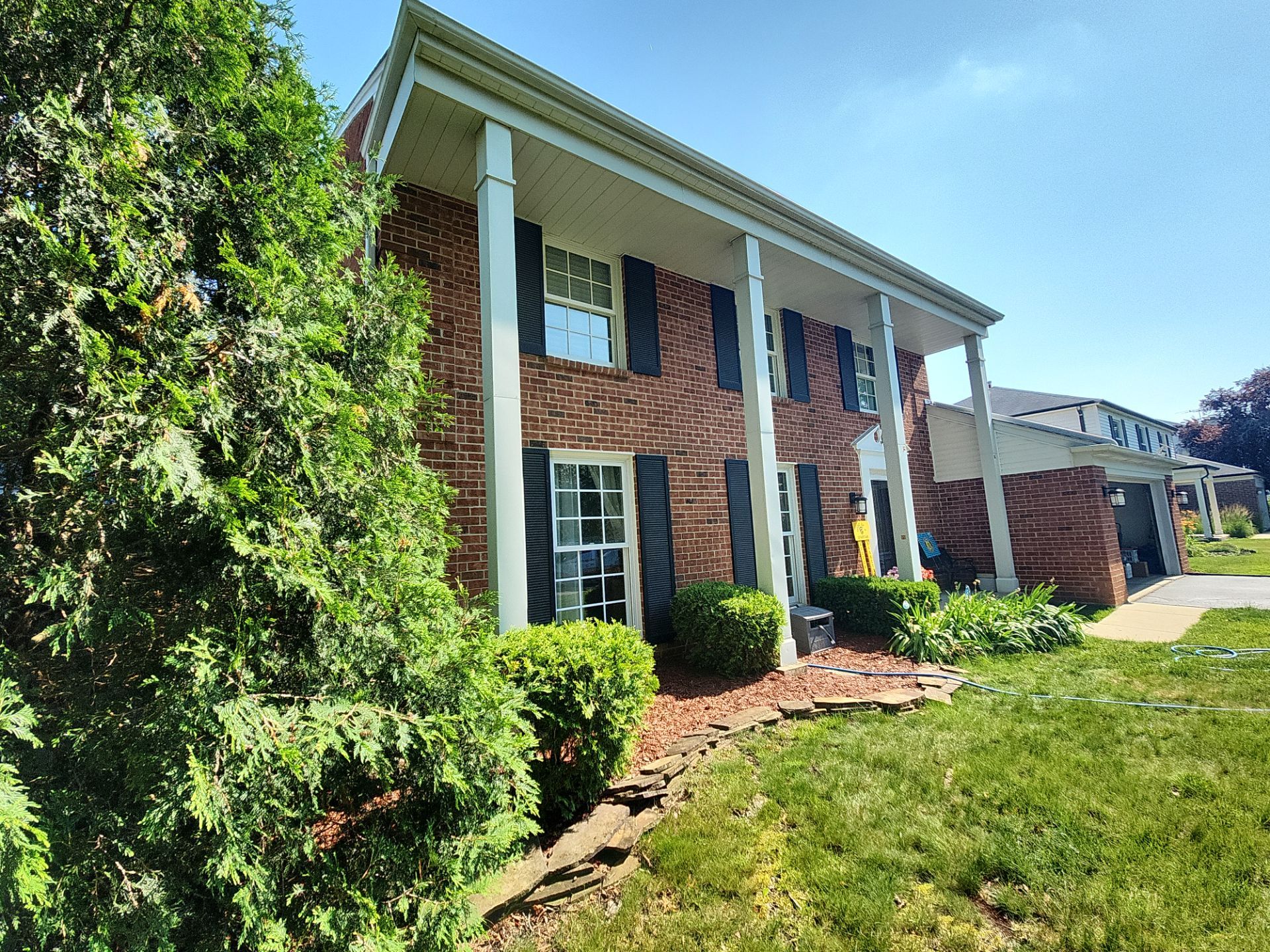 House washing by Northern Power Washing LLC.