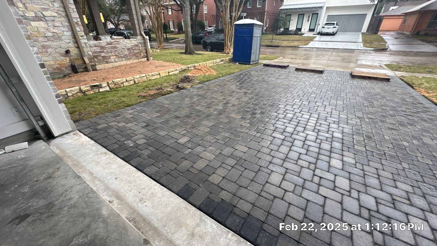 🚘 Mr. Zee’s Paver Driveway Restoration & Drainage Upgrade by Texas Urban Elements