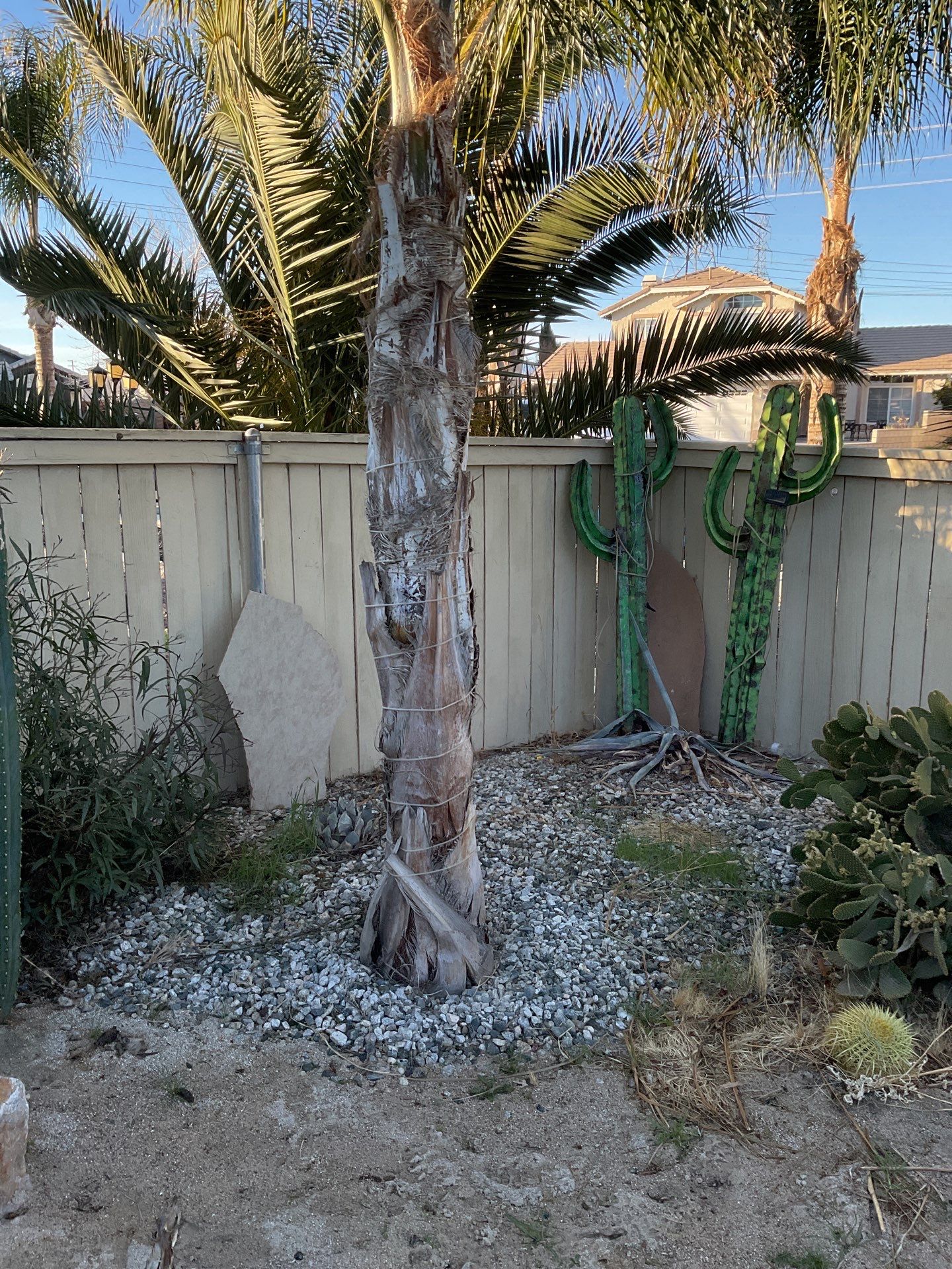 Beautiful vinyl fence installation by Fence Guys Inc.