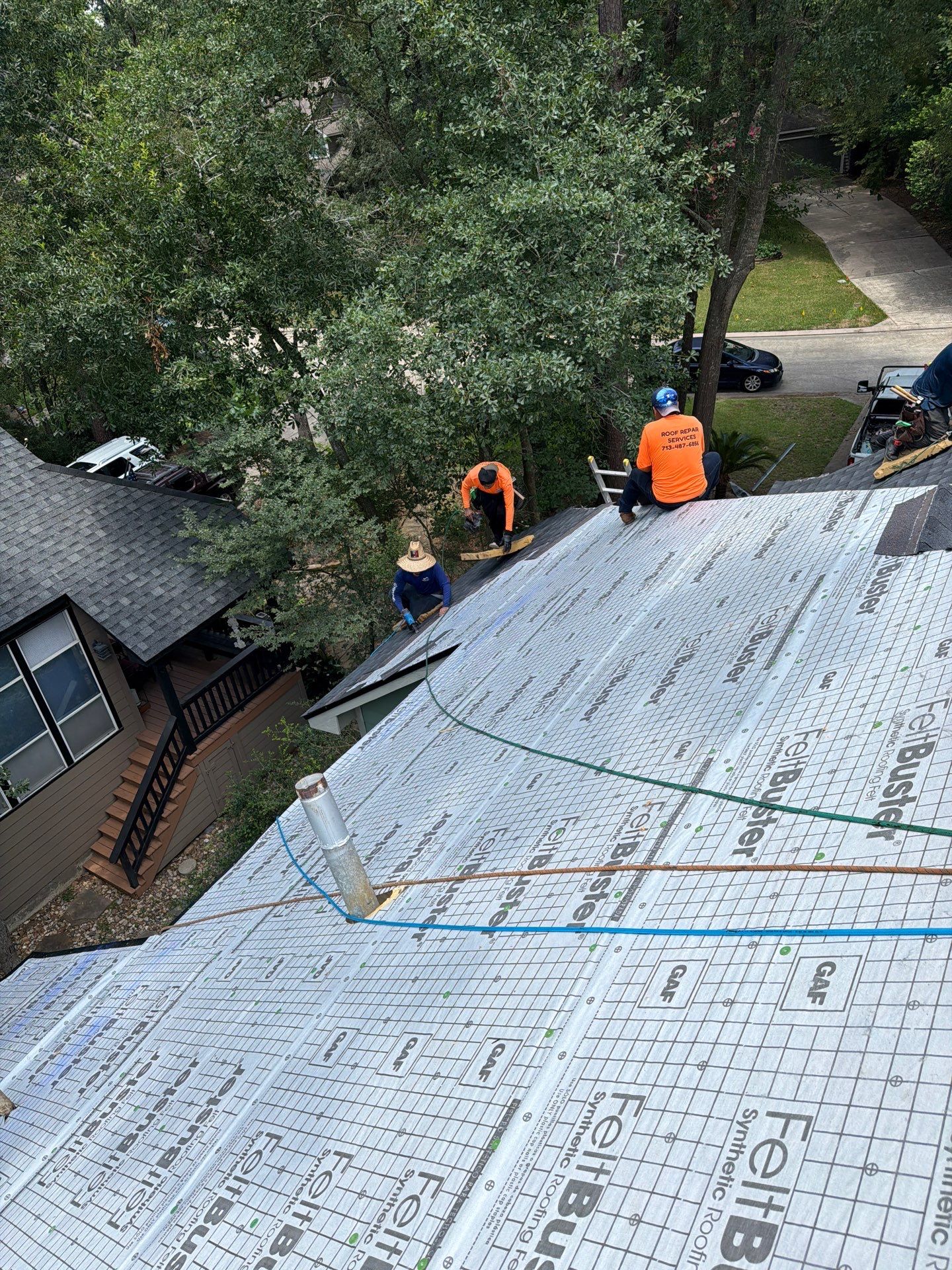 Roof Replacement in Indian Springs, Spring TX by Roof Repair Company