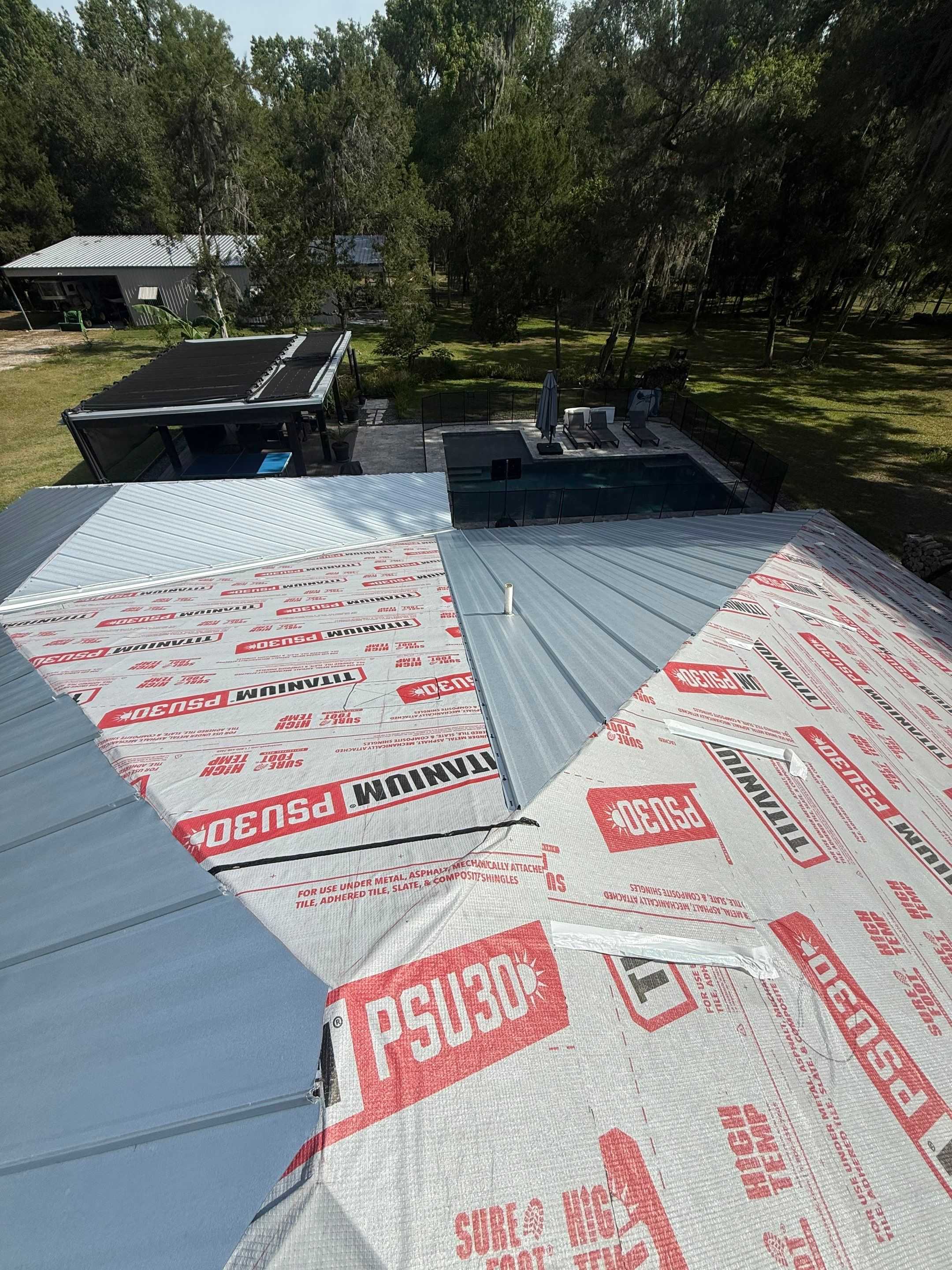Brand New Metal Roof in Belleview, FL by Brehm Roofing