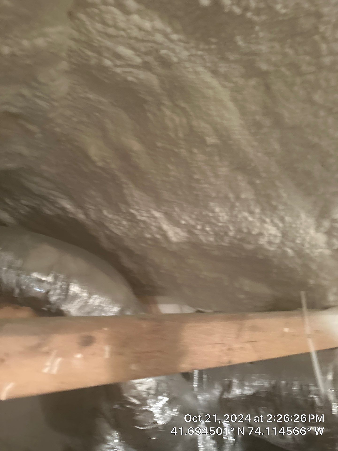 Attic Insulation using open cell spray foam by NYS Foam & Energy
