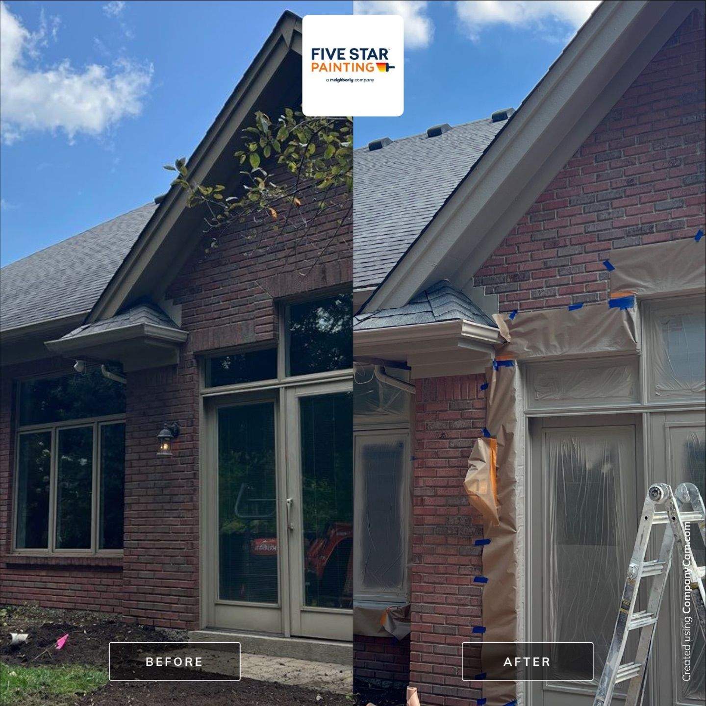 Big projects in Kettering - exterior by Five Star Painting of Batavia