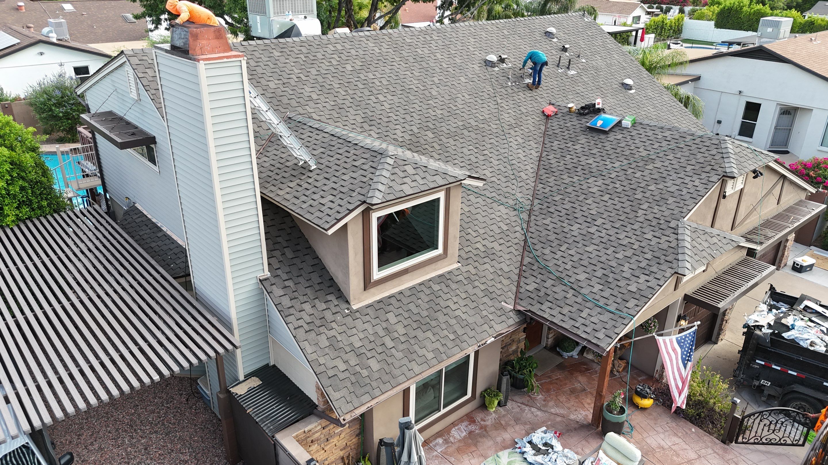 Project in Scottsdale, AZ by Saint Roofing