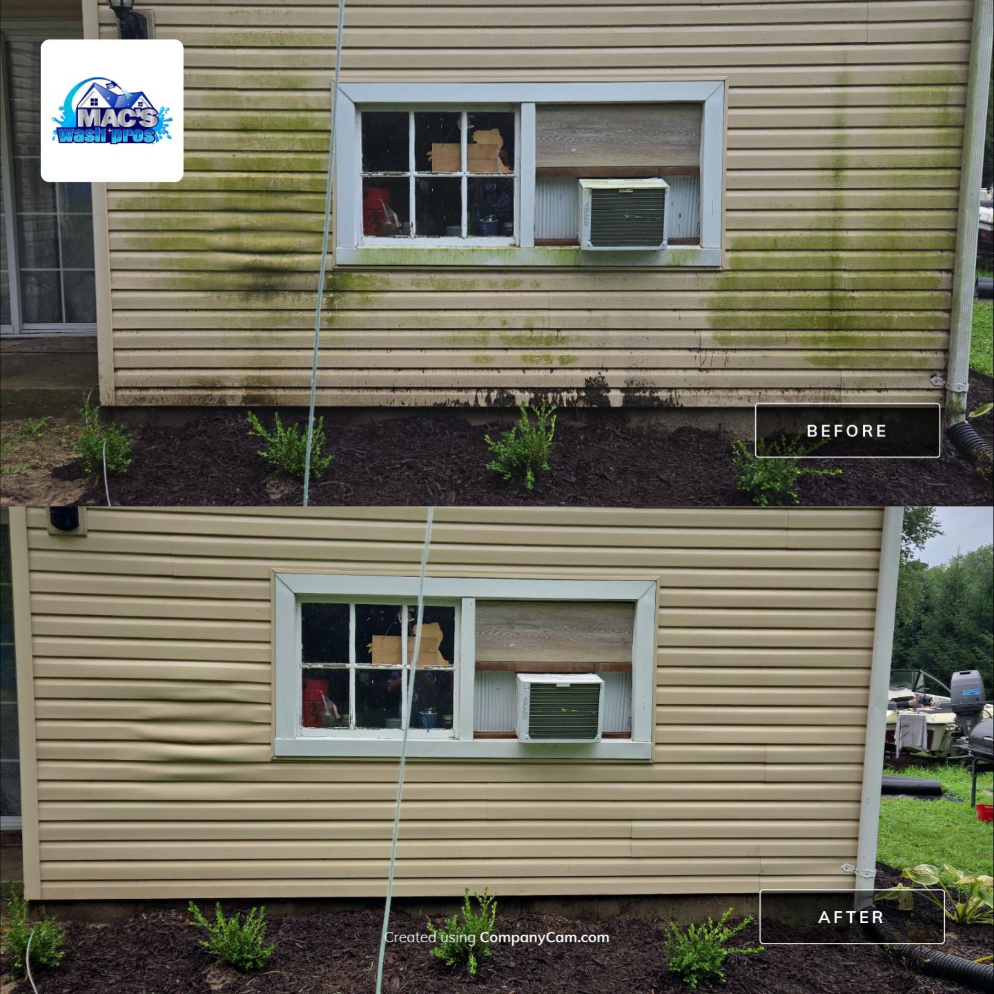 Project in Monticello by Mac's Wash Pros