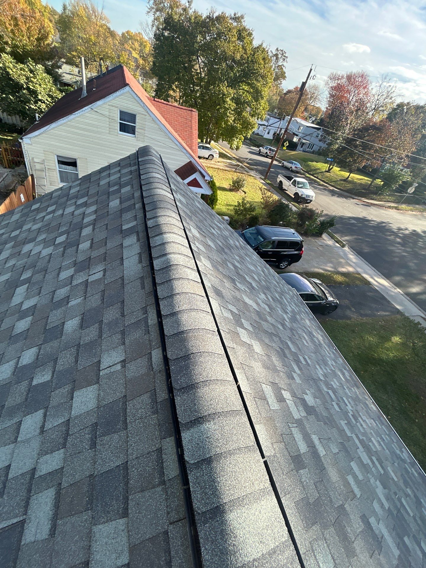 Falls Church  : Residential Roof Replacement with CertainTeed Landmark Pro in Max Def Georgetown Gray by RM Banning, Inc.