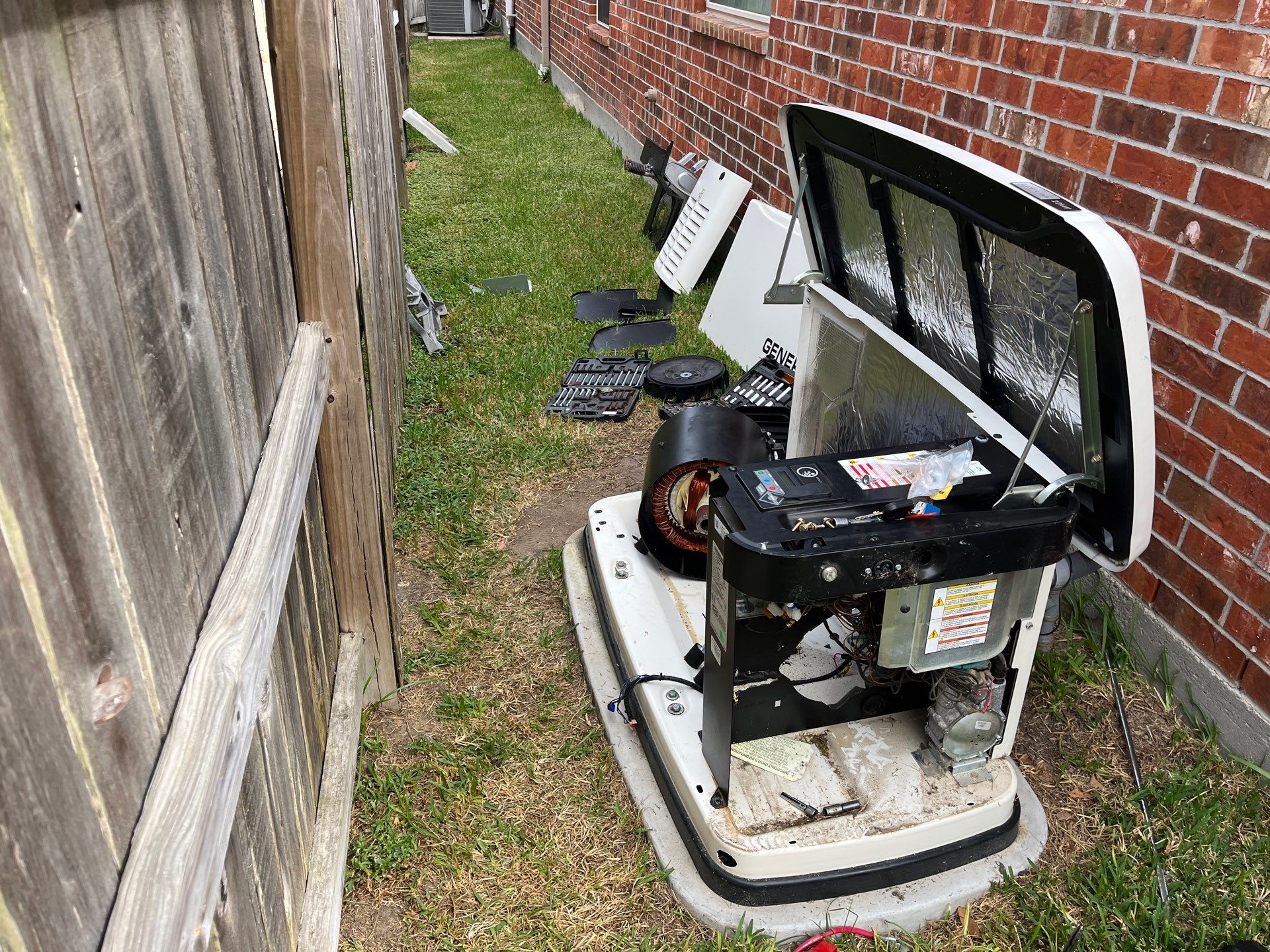 Generac Standby Generator Engine Repair and Component Maintenance in Katy by GenTex Elite Services
