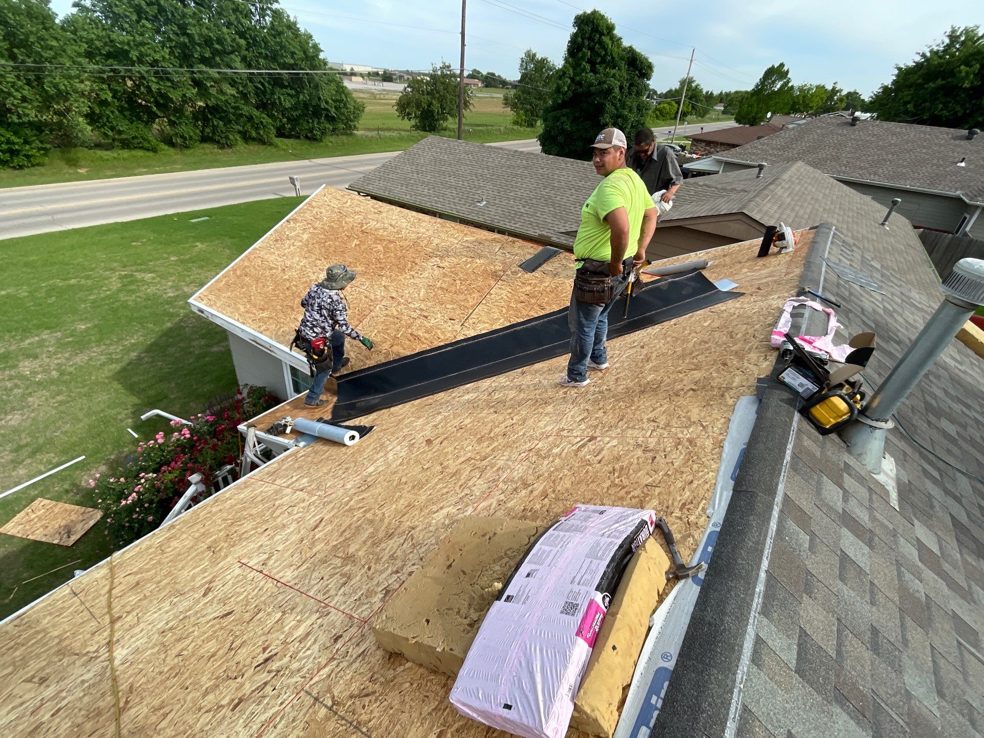Roof Project in El Reno by Z Construction & Roofing, LLC