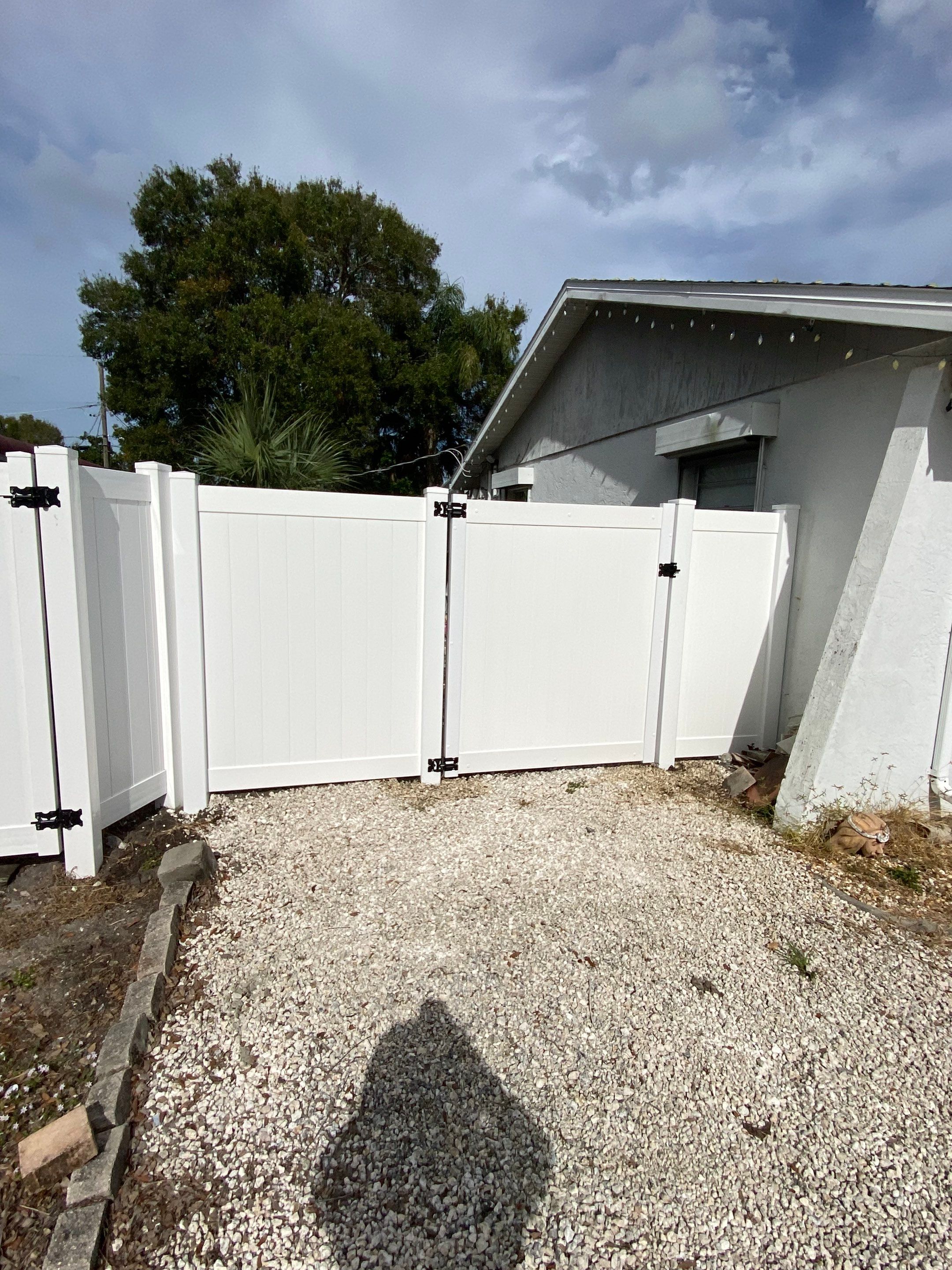 Palmetto, FL 6 ft. Tall White Vinyl Privacy Fence  by Asap fence and gates, LLC