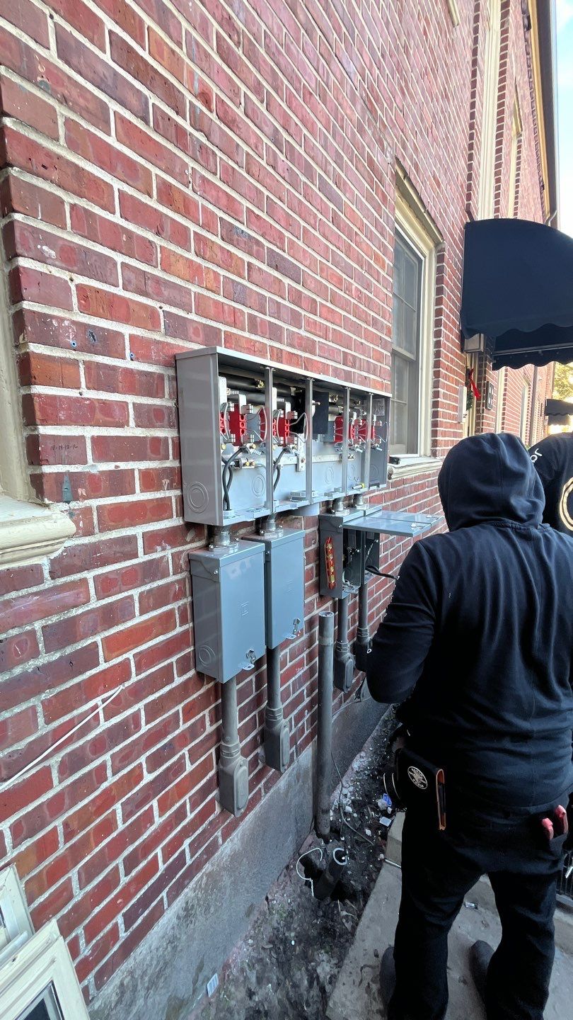 4 Gang Meter Center Replacement by JaxPowerPro