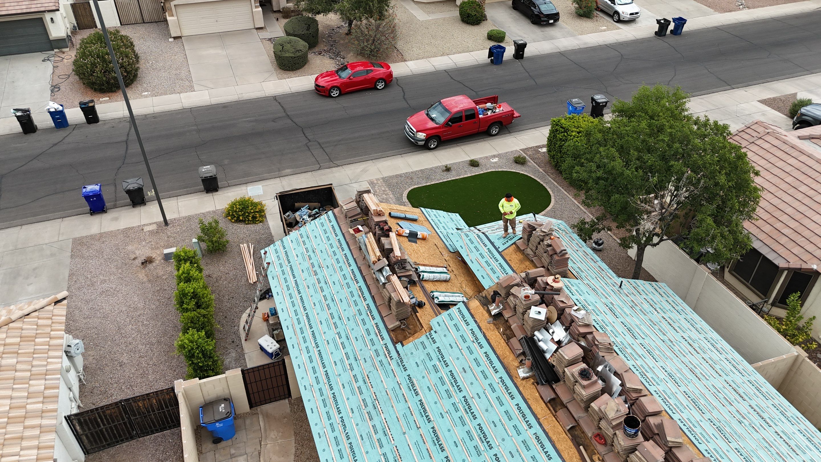 Project in Gilbert, AZ by Showtime Roofing & Coatings LLC