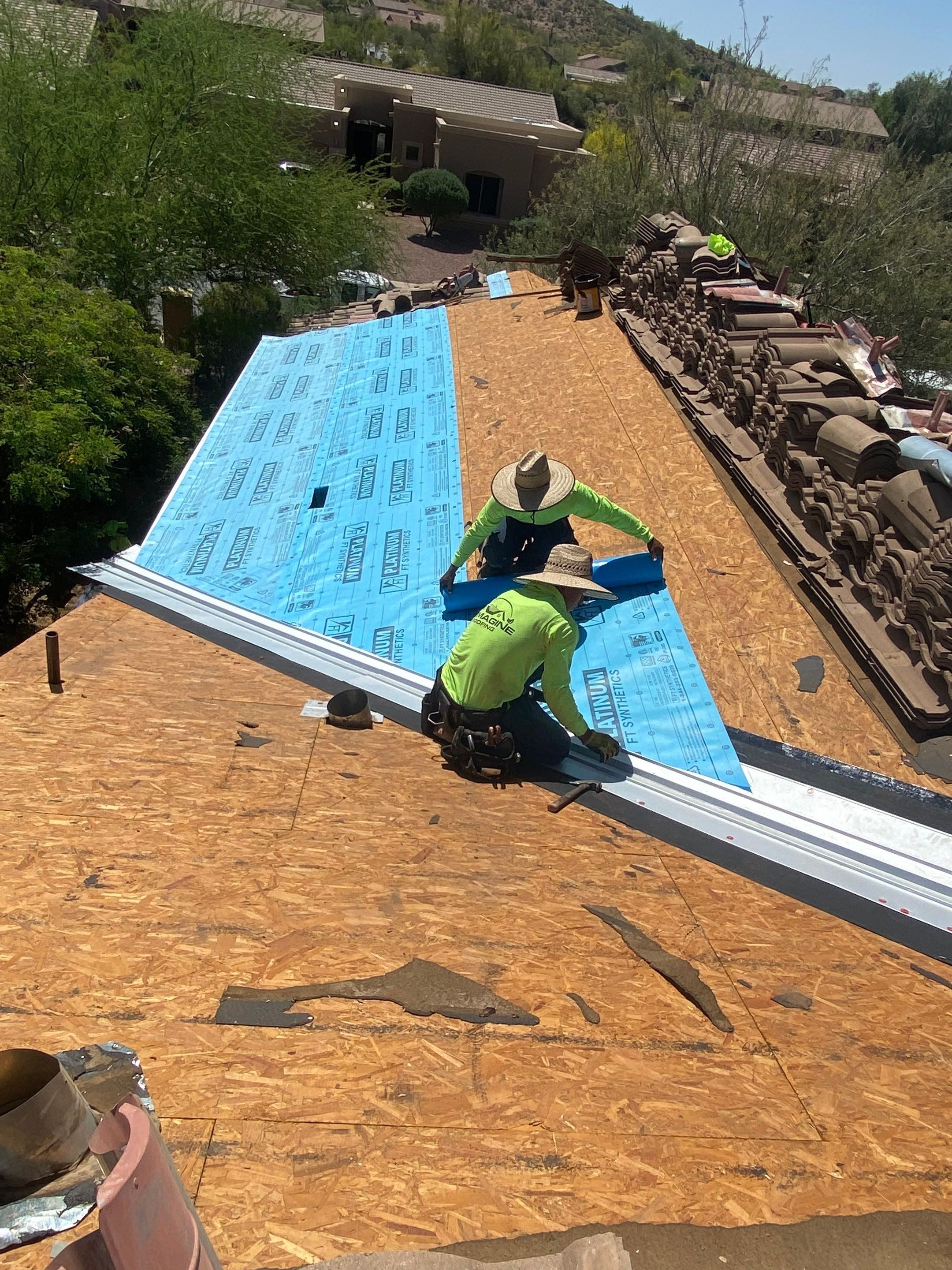 Sandstone Concrete Tile by Reimagine Roofing