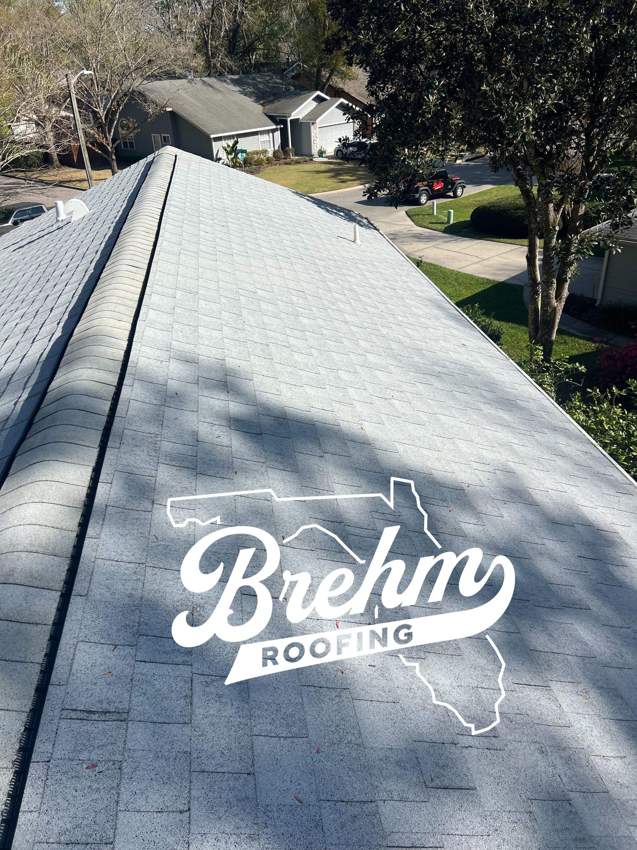 Reroof in Gainesville, Florida by Brehm Roofing