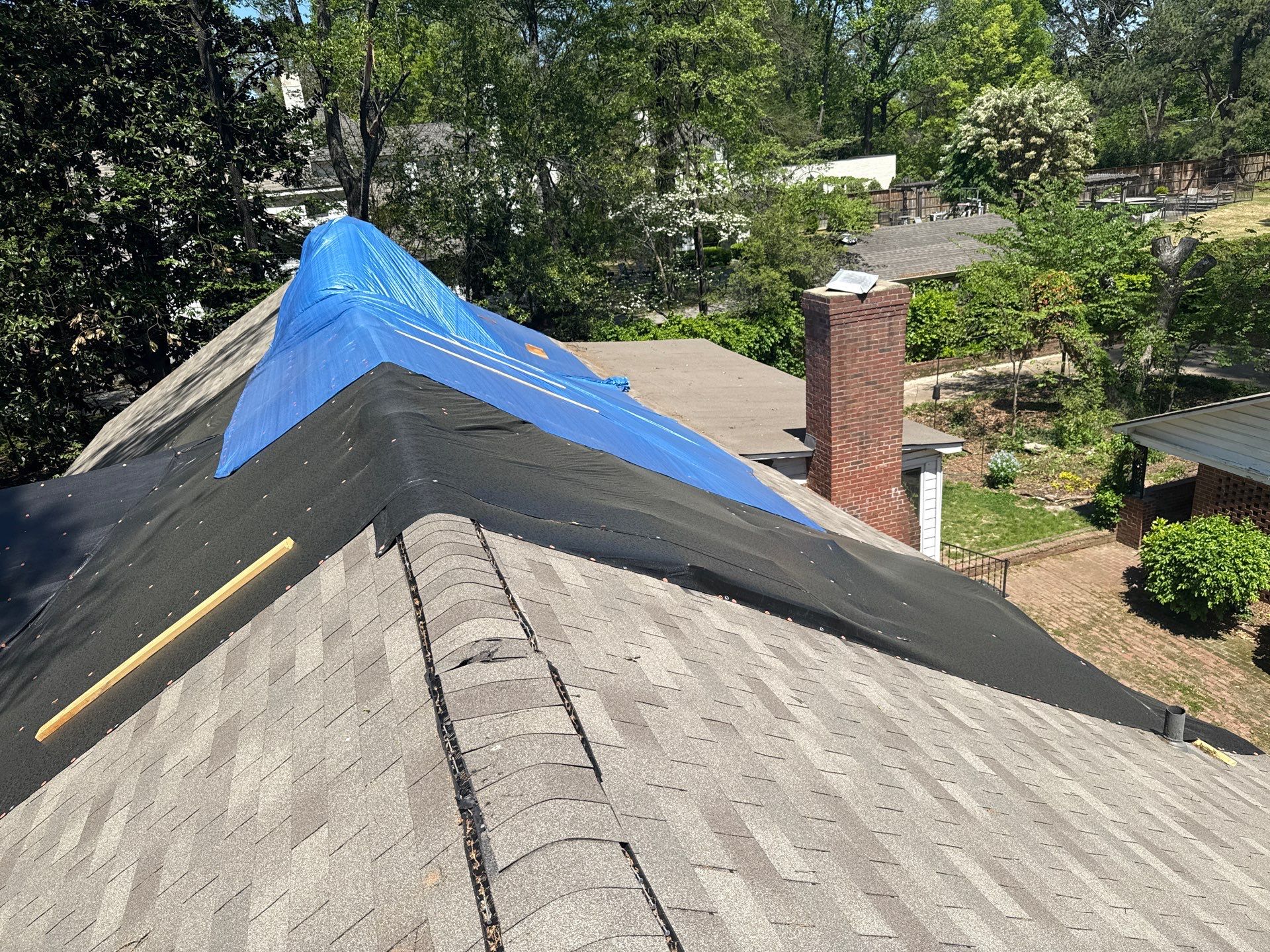 Structural Restoration and Asphalt Shingle Roof Replacement with Interior Repairs in East Memphis by Revival Roofing Services