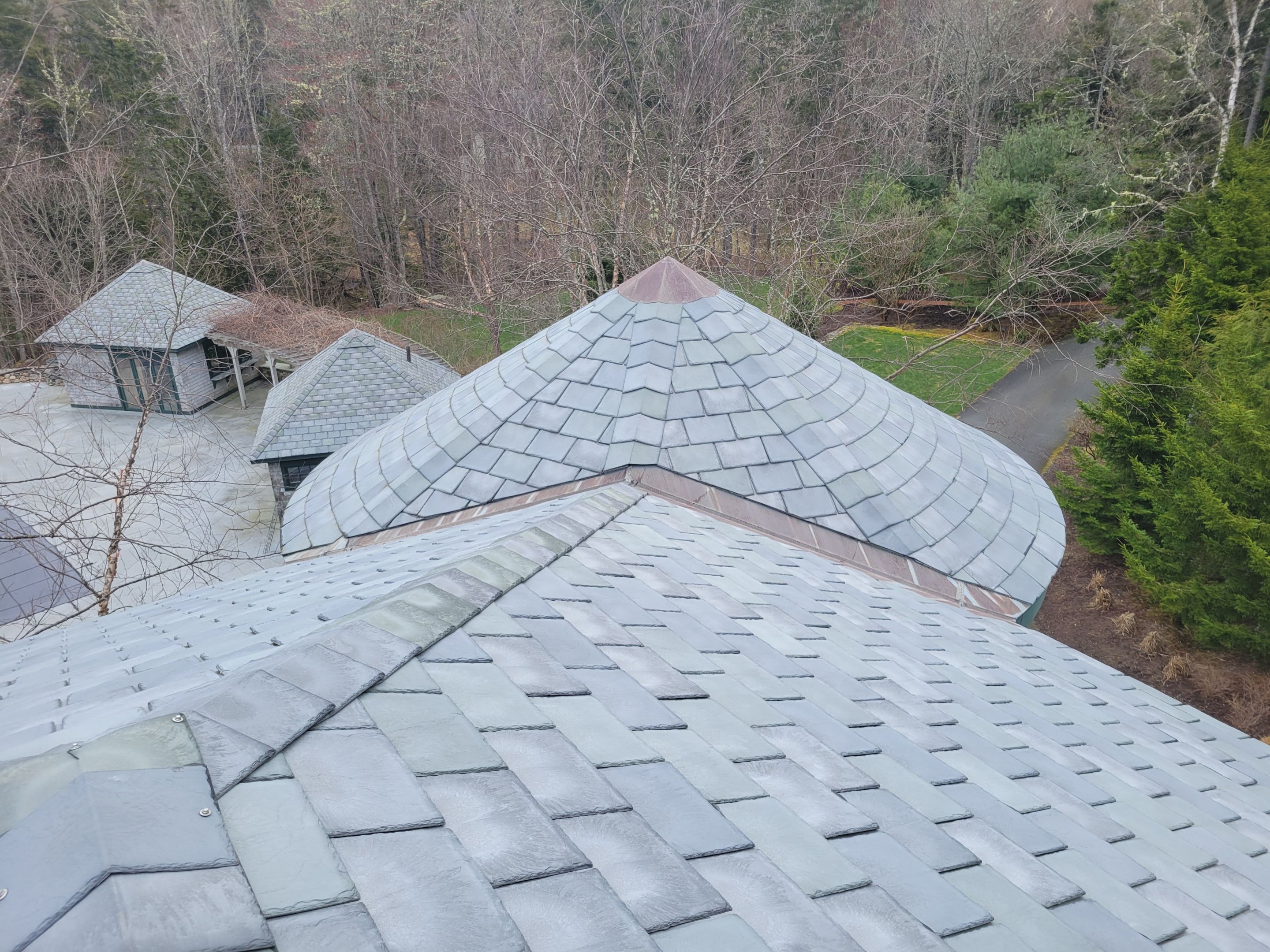 Roof Repair using Eco Star Slate tile by The B.A.R Roofing