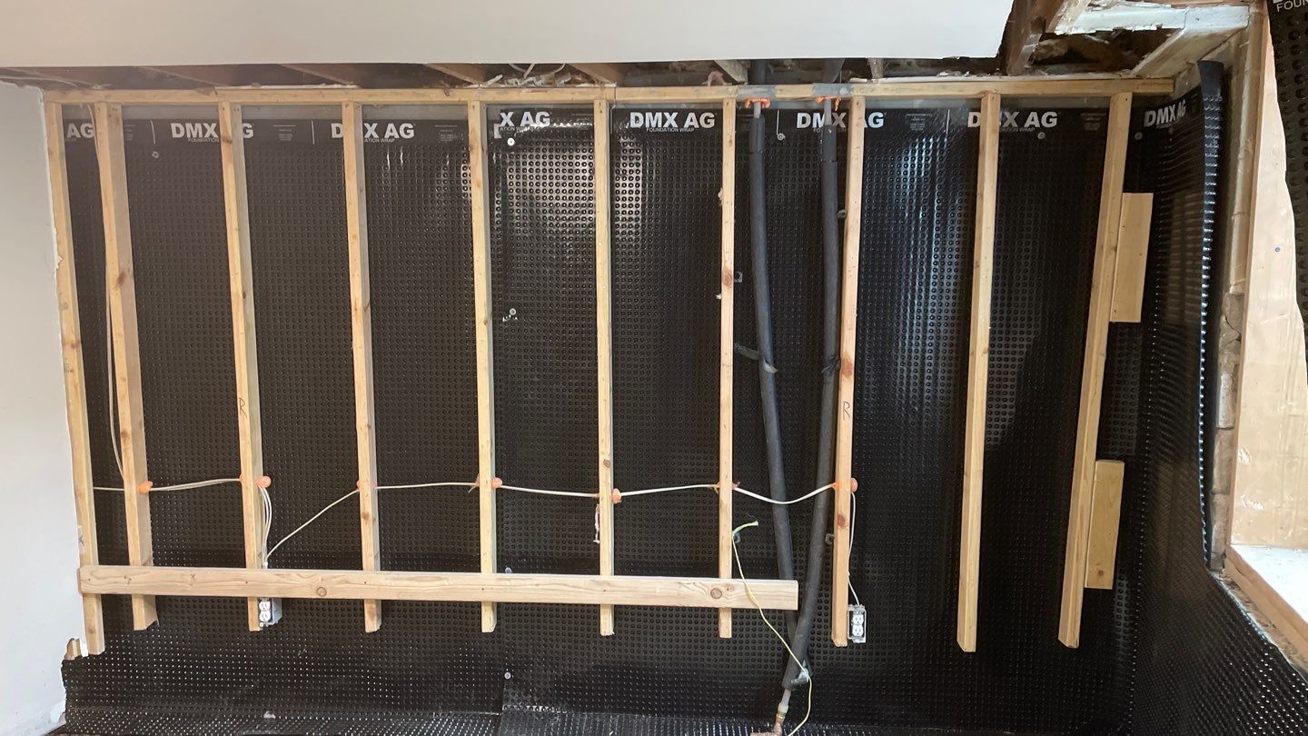 Subcontracted for a Whole-Home Remodel by Waterproofing Northeast