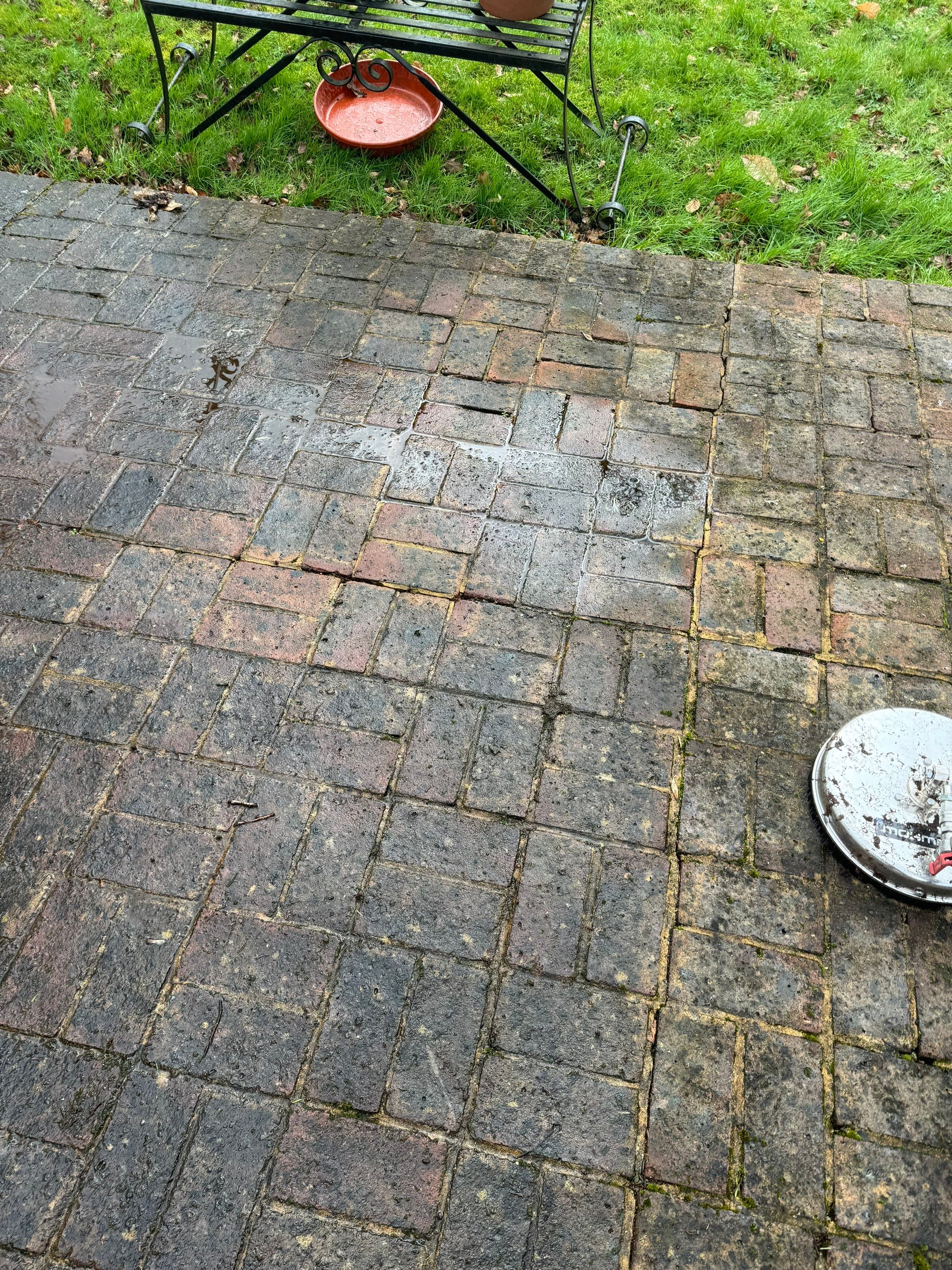 Roof and Patio Cleaning using Honda 15lpm Low Pressure Washing Machine by Ges Exterior Cleaning ltd