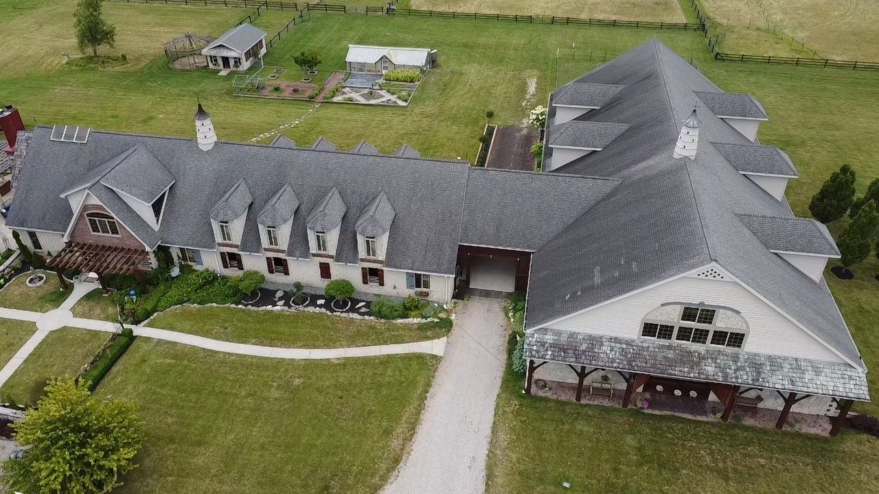 Burnished Slate Metal Shake Roof Installation – Bowling Green, OH by 4Ever Metal Roofing