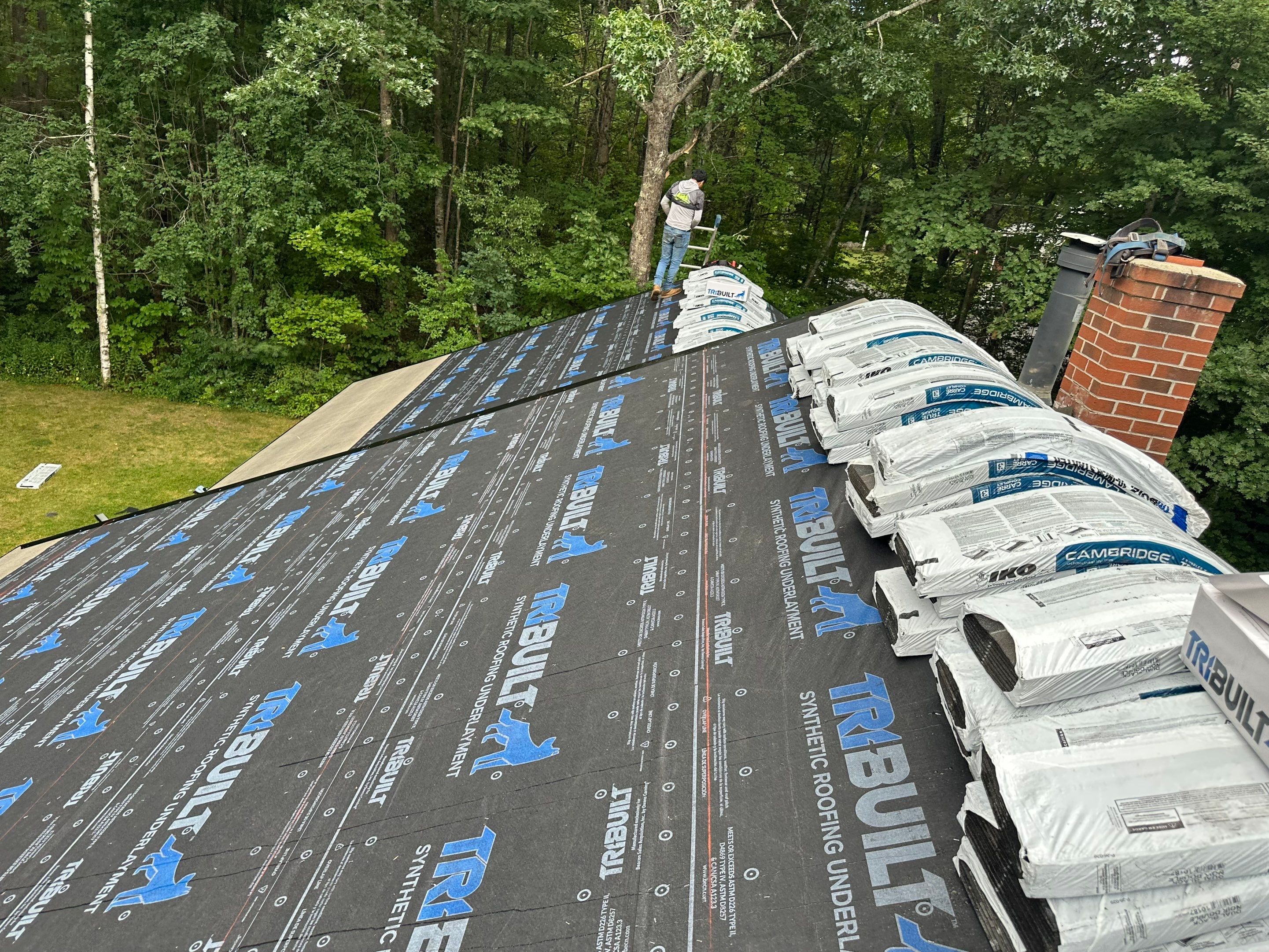 🏠 Another IKO Roofing System Complete in Pembroke, NH! 🌲 by Tall pine roofing