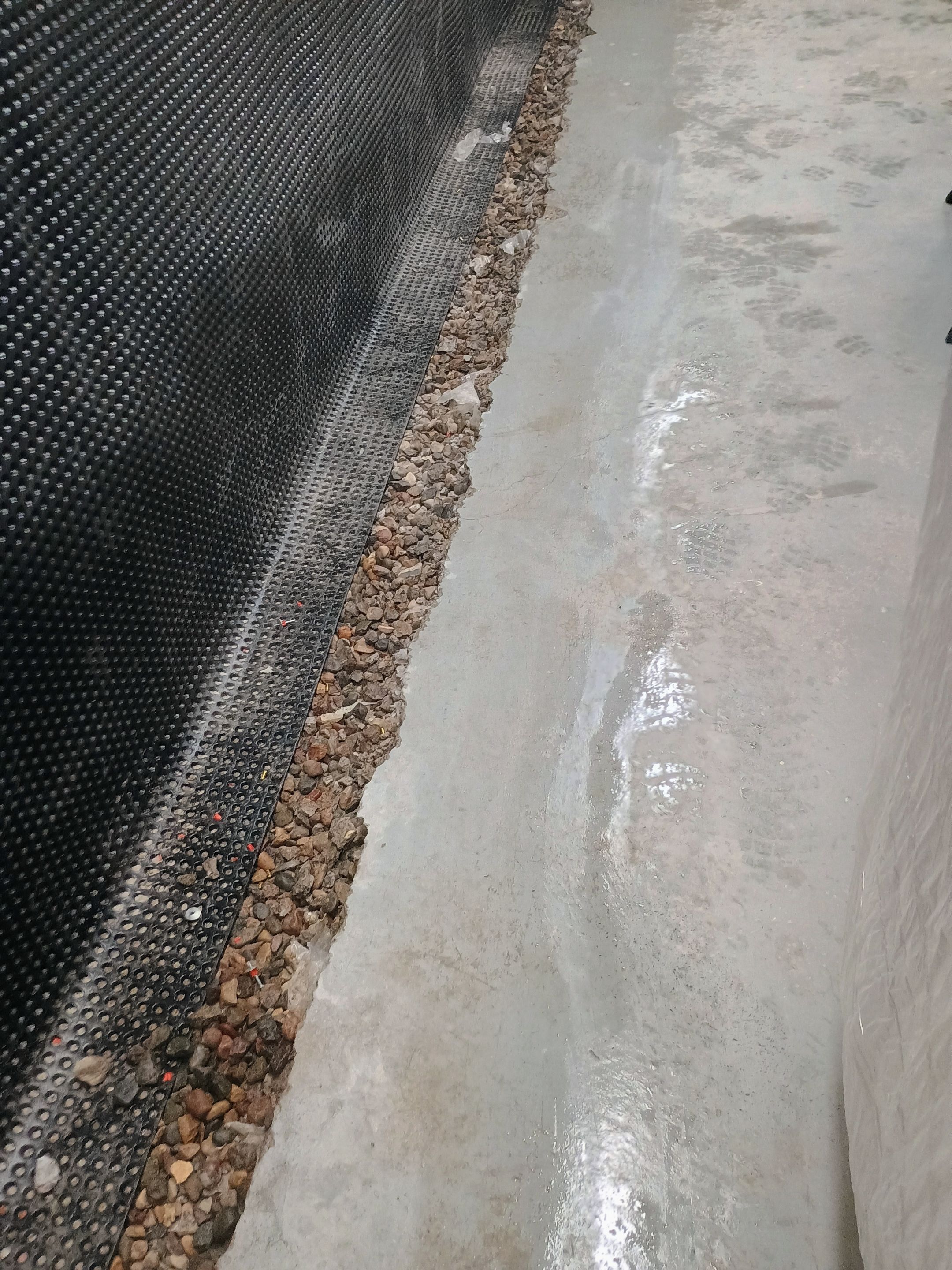 Depressurizing Denny's Basement Wall by Waterproofing Northeast