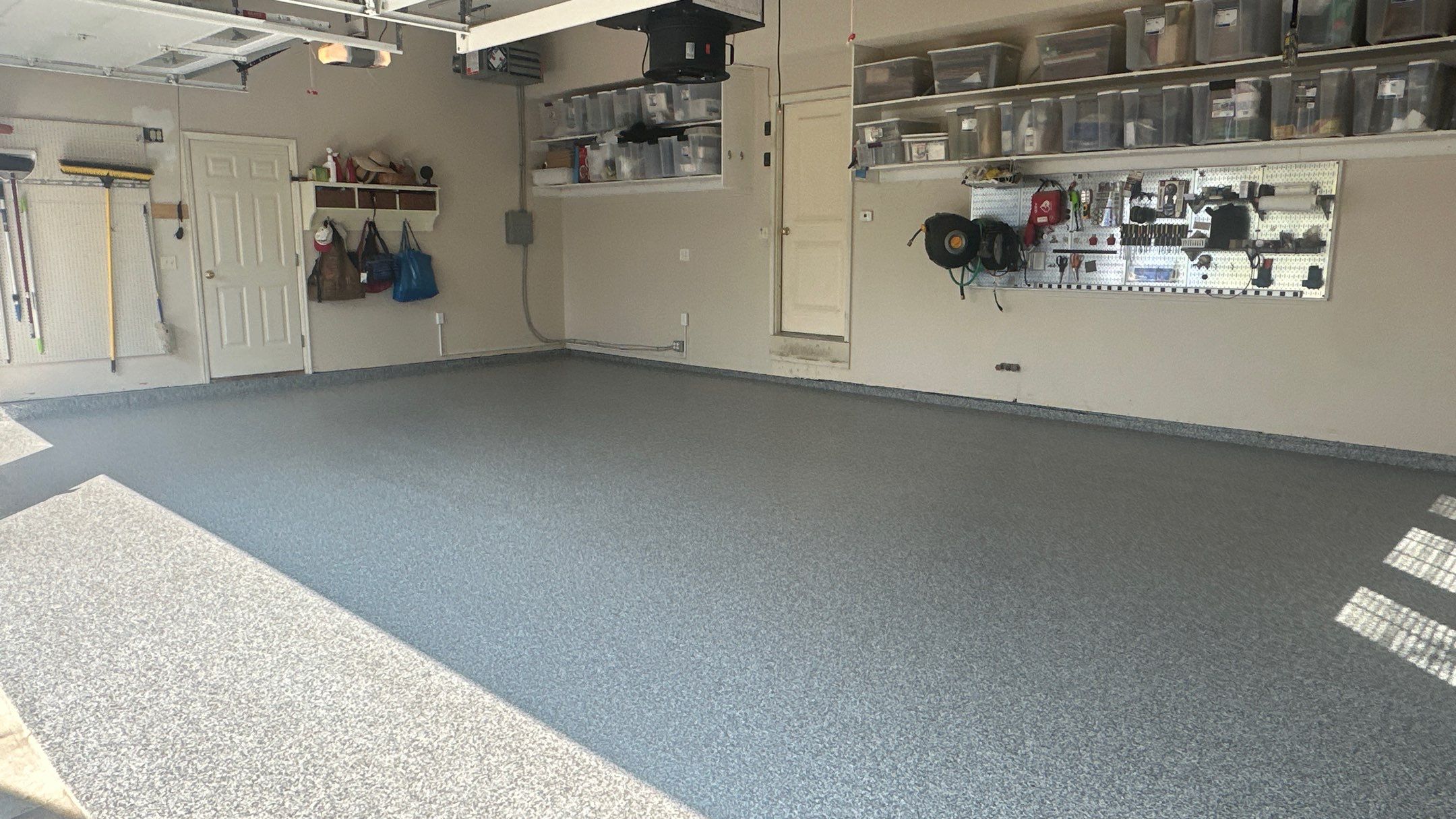 Guy D. upgraded his garage with a beautiful new floor by Banner Garage