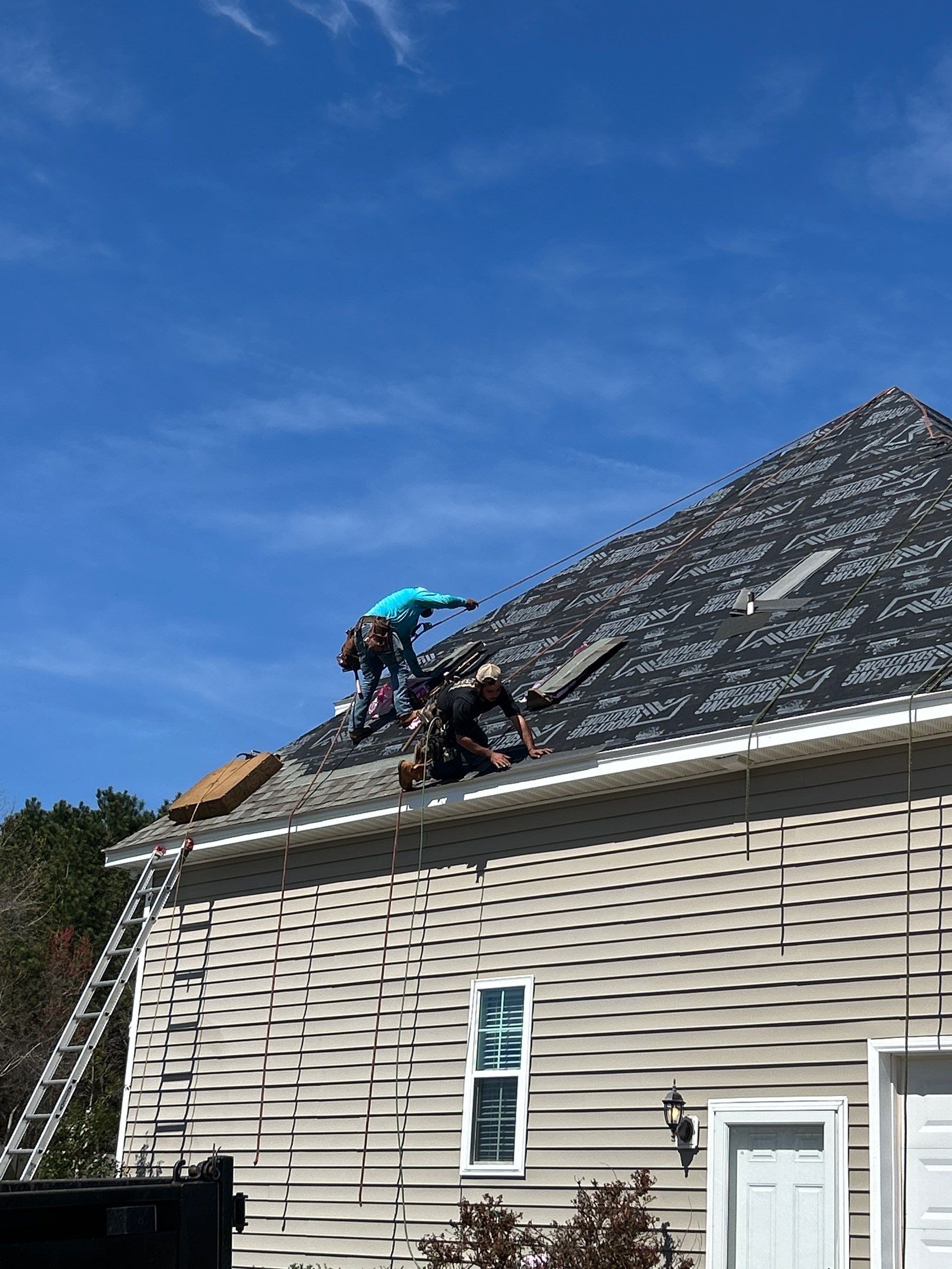 Roof Replacement in Greenville by Roofing Solutions