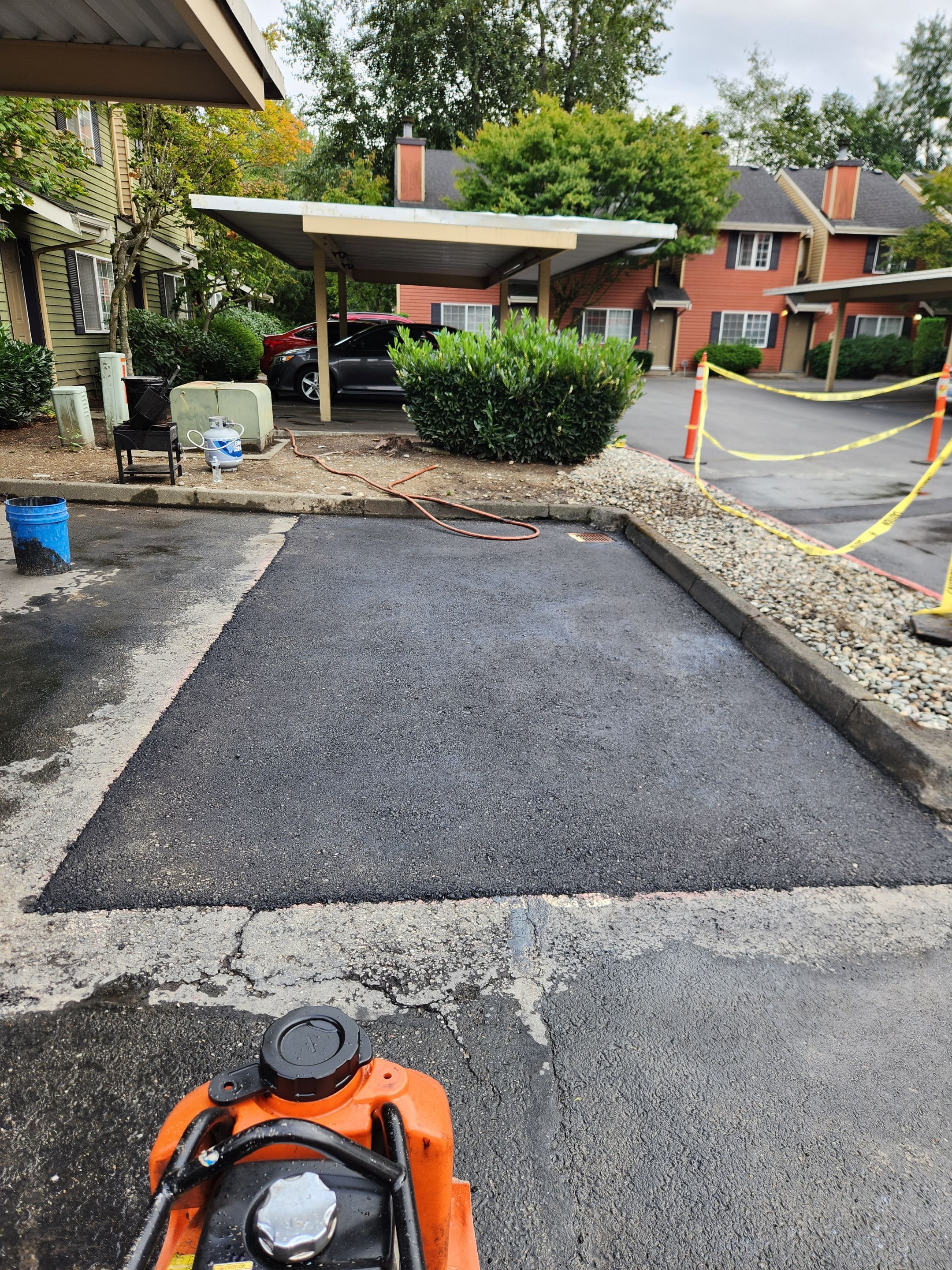 Townhomes On Center | Seal Coating & Striping by Jireh Asphalt & Concrete Inc 