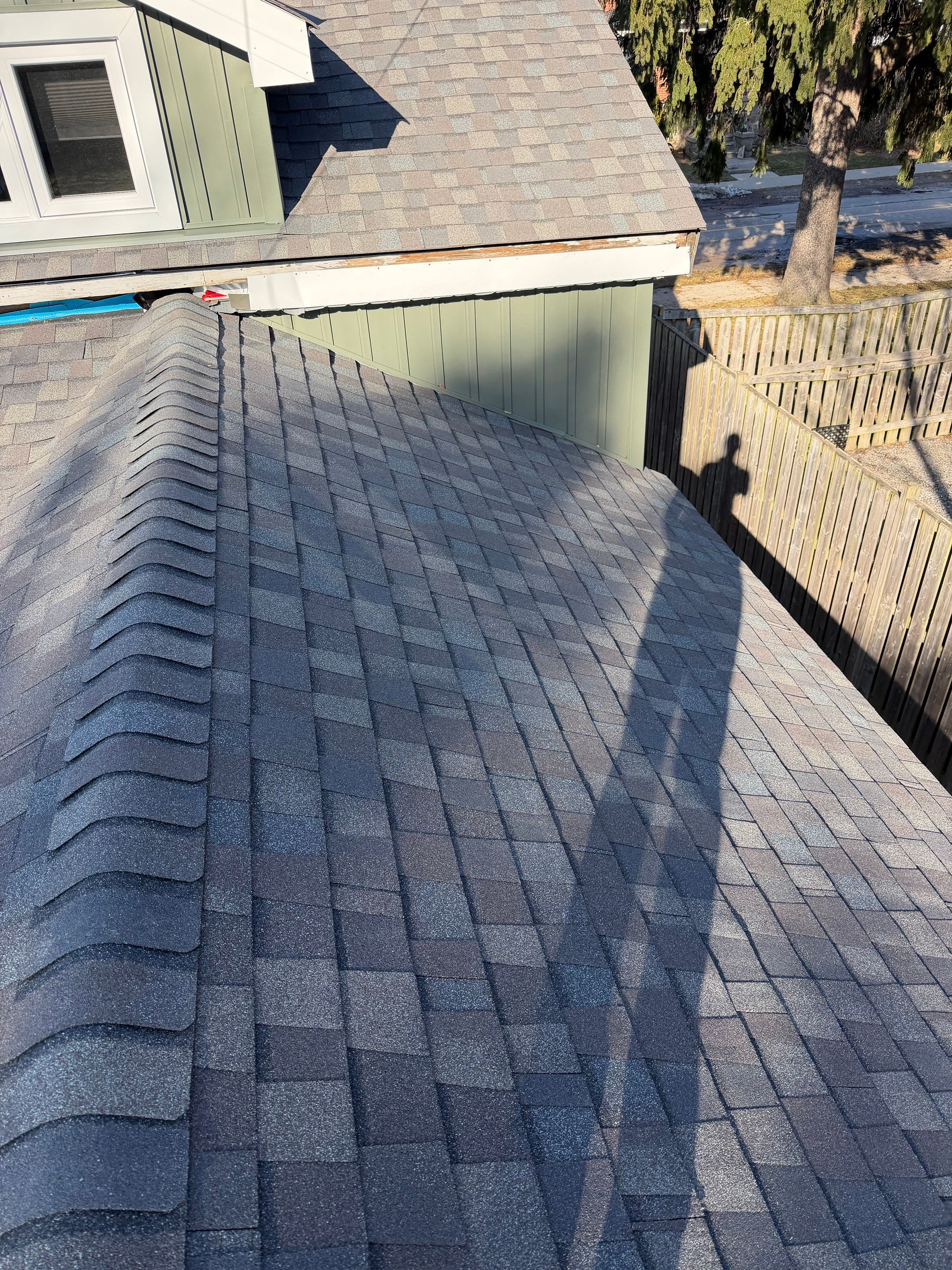 Project in Hamilton by The Roofing Crew