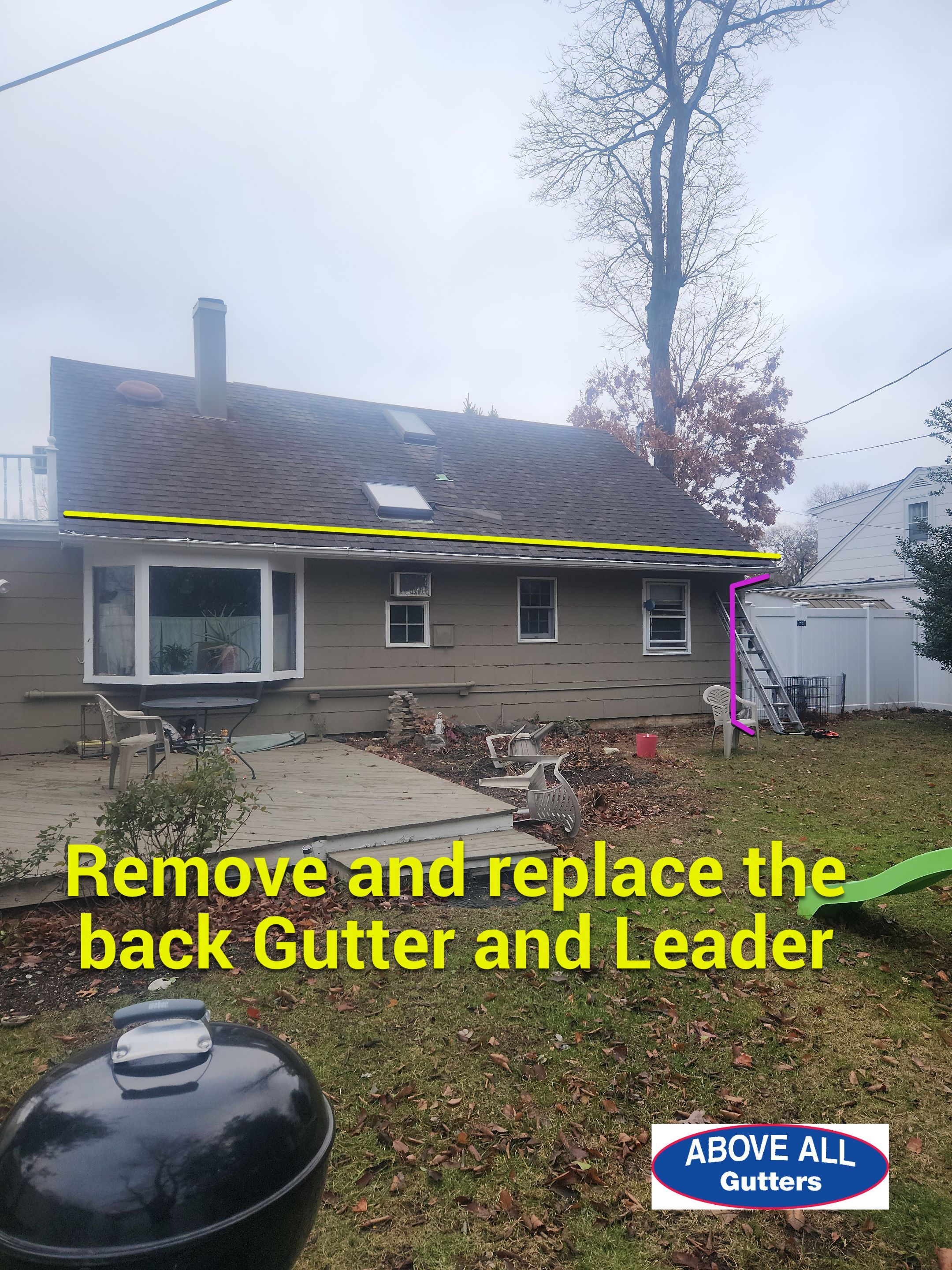 Gutter Replacement Wantagh by Above All Gutters