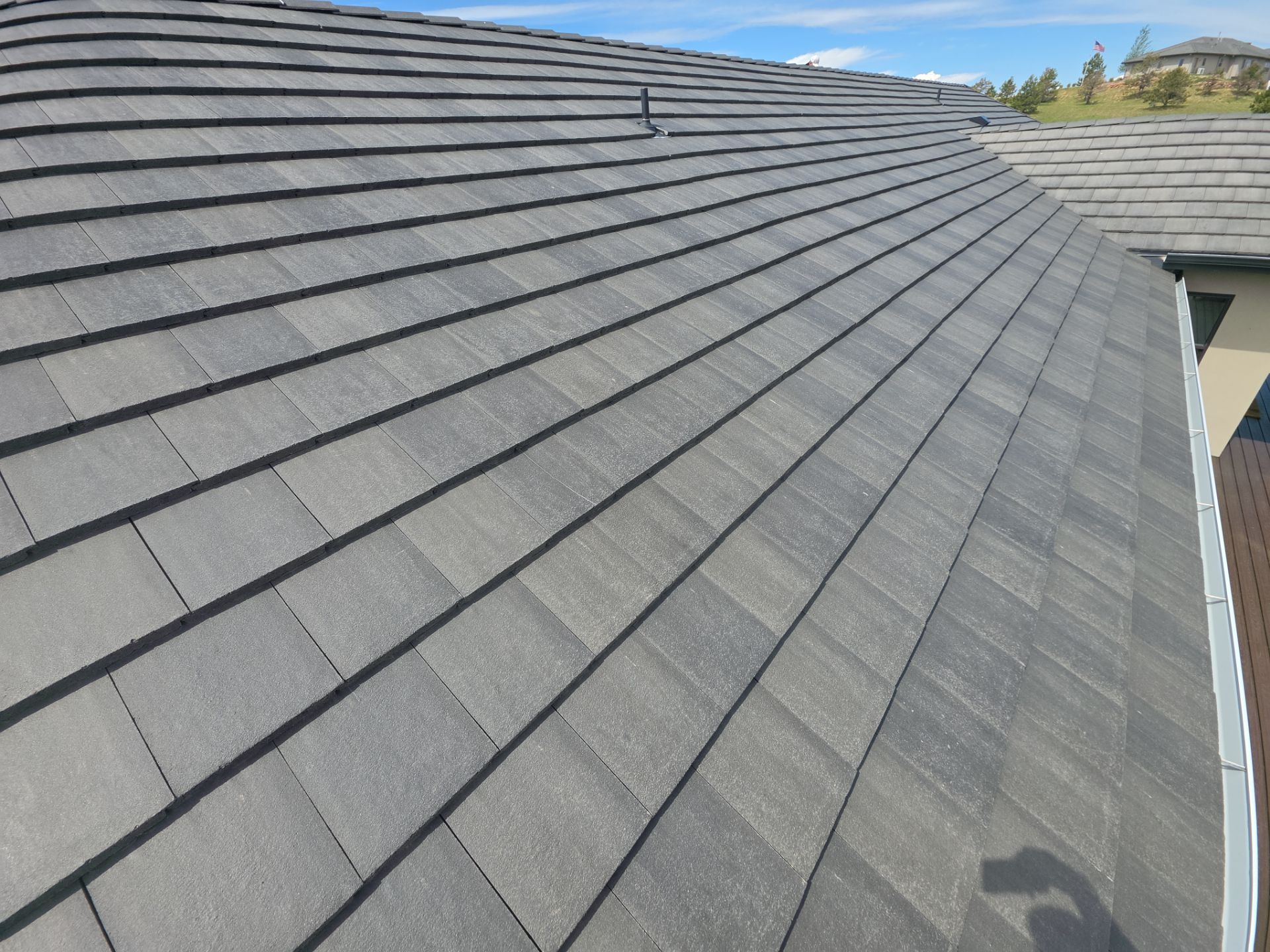 Concrete Tile Roof Ventilation and Maintenance in Colorado Springs by CO Roofing & Solar