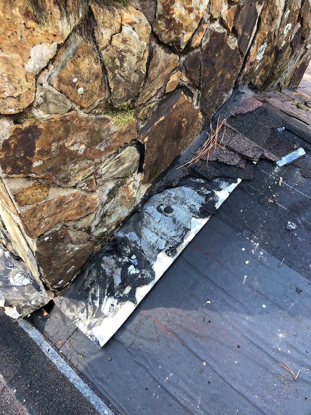 Chimney Flashing using Roof Repair by American Roofing NC