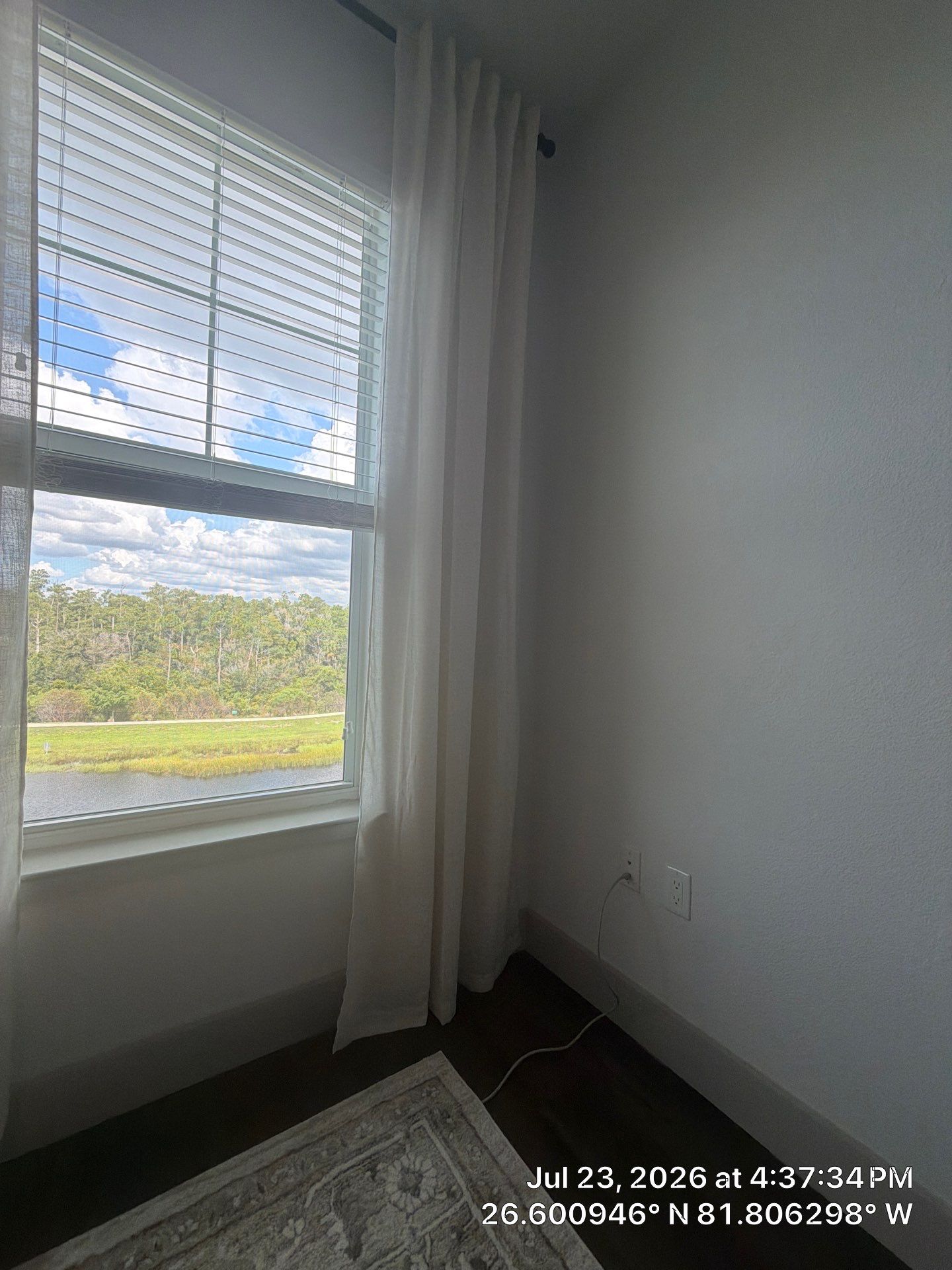 Horizontal Blind and Custom Window Treatment Installation in Fort Myers by CompanyCam Sales Demo