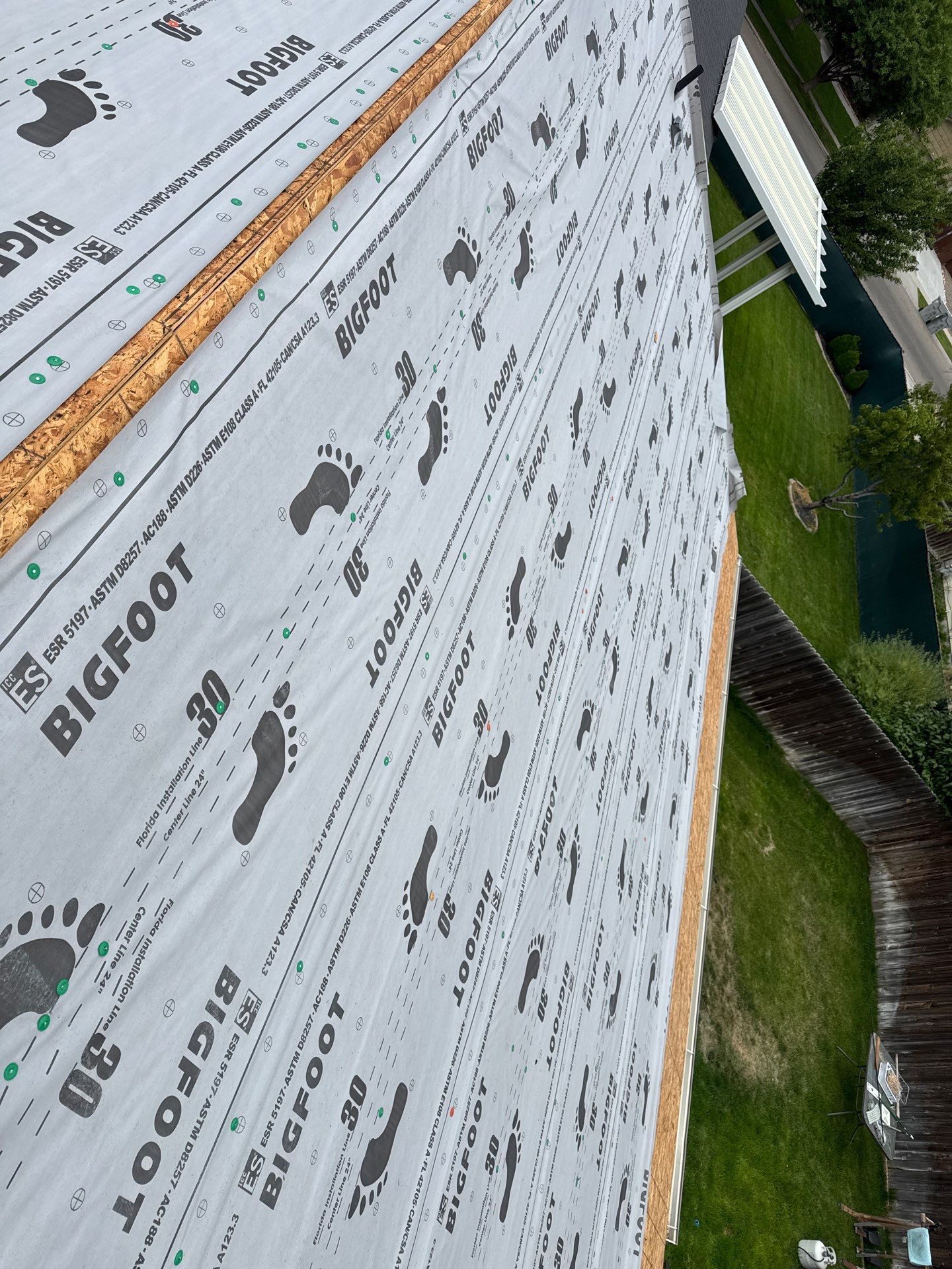 Residential Roof Replacement Featuring Charcoal Grey Architectural Shingles by Olive Roofing