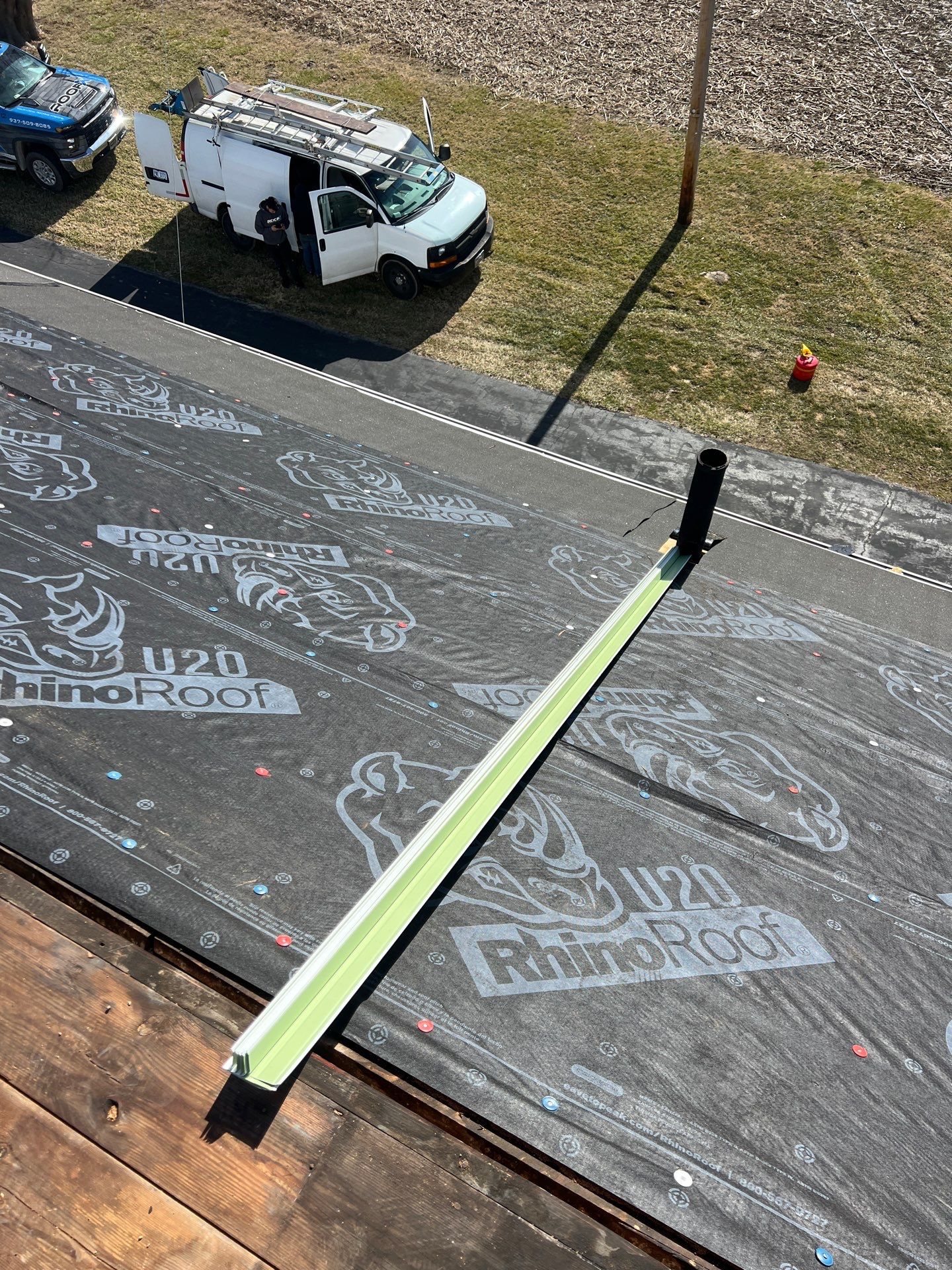 Residential Roofing Installation using Duration Series Shingles - Driftwood by RoofX 