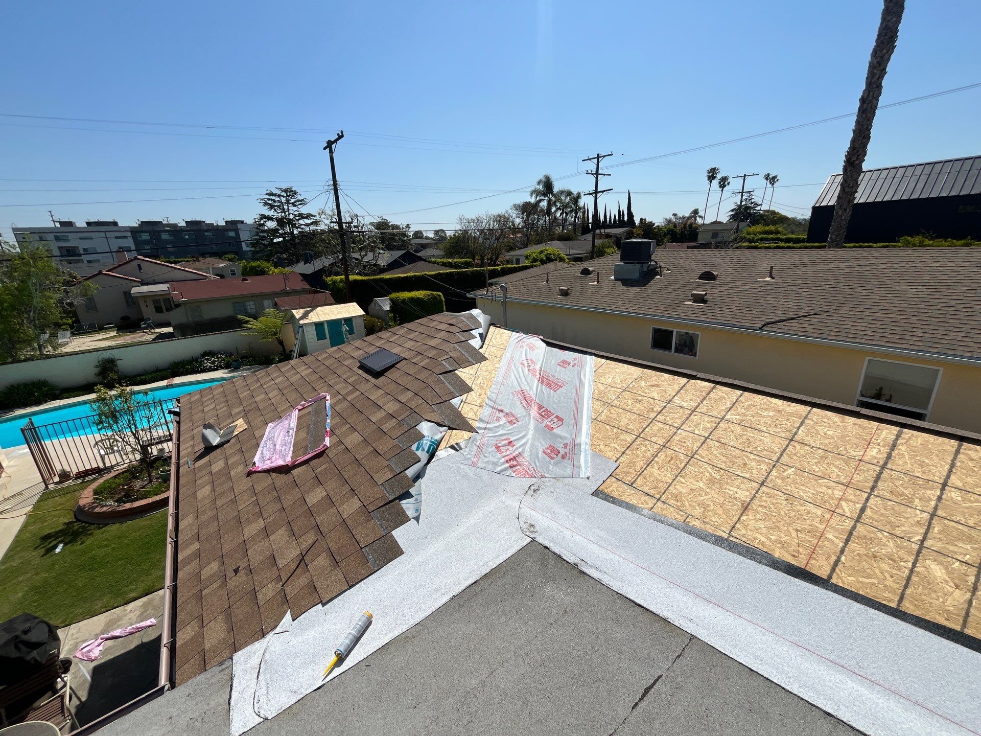 Residential Roofing Installation using Owens Corning Duration Cool Plus Shingles by Hull Brothers Roofing