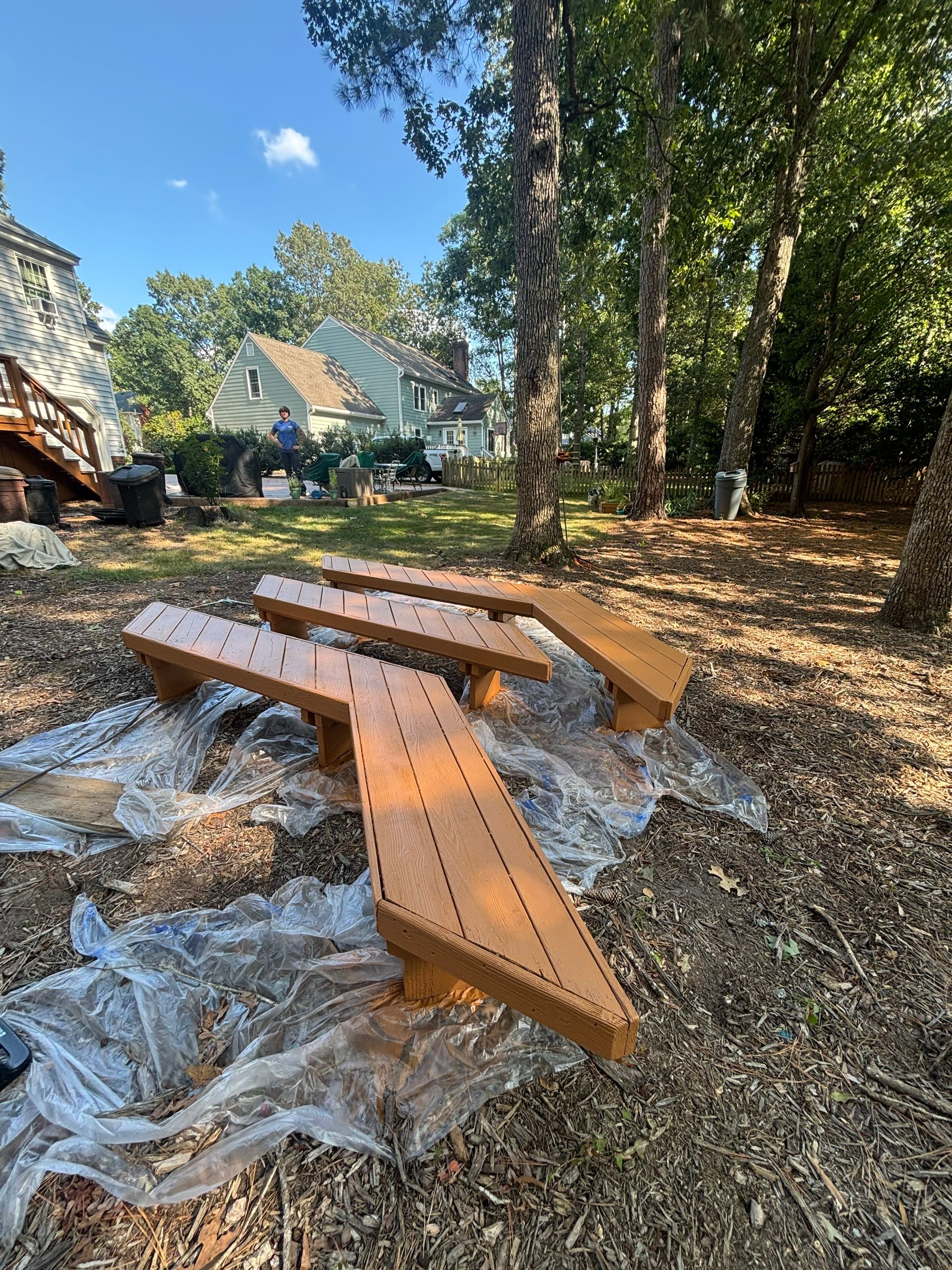 Bill's Deck Staining by Highfill Painting