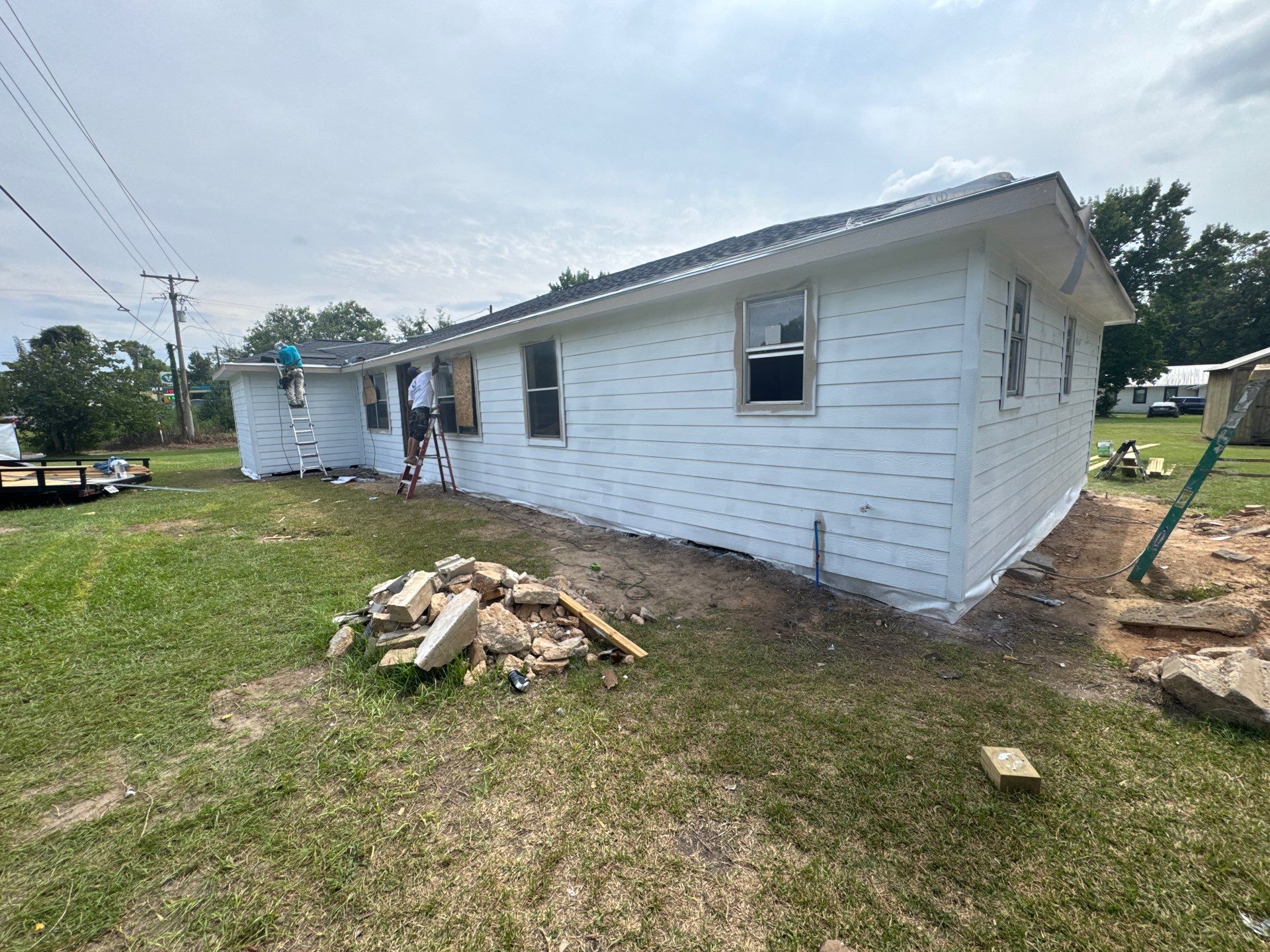 75 Year Old Home Total Restoration - Coldspring TX by Harden Enterprise Services LLC